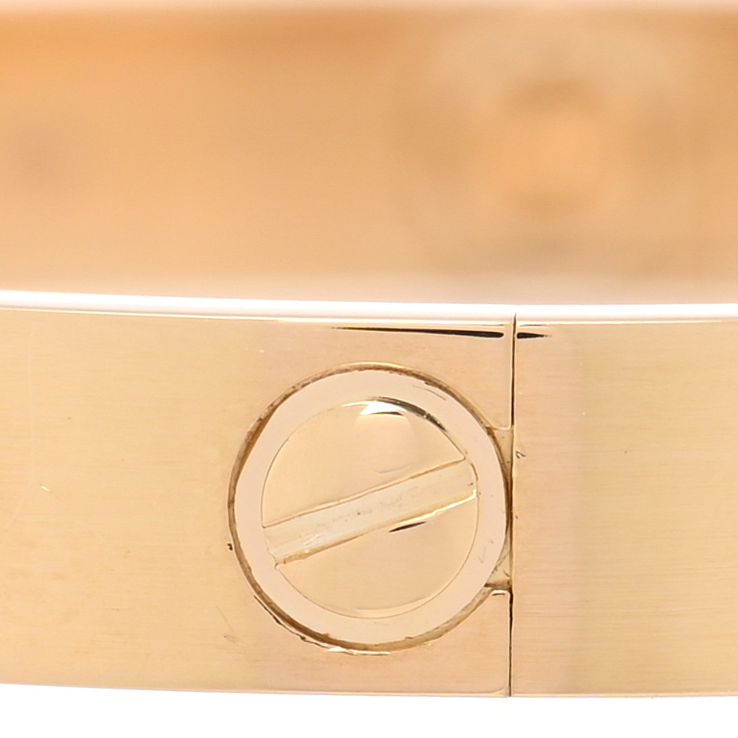 18K Yellow Gold LOVE Bracelet 16 — view 5