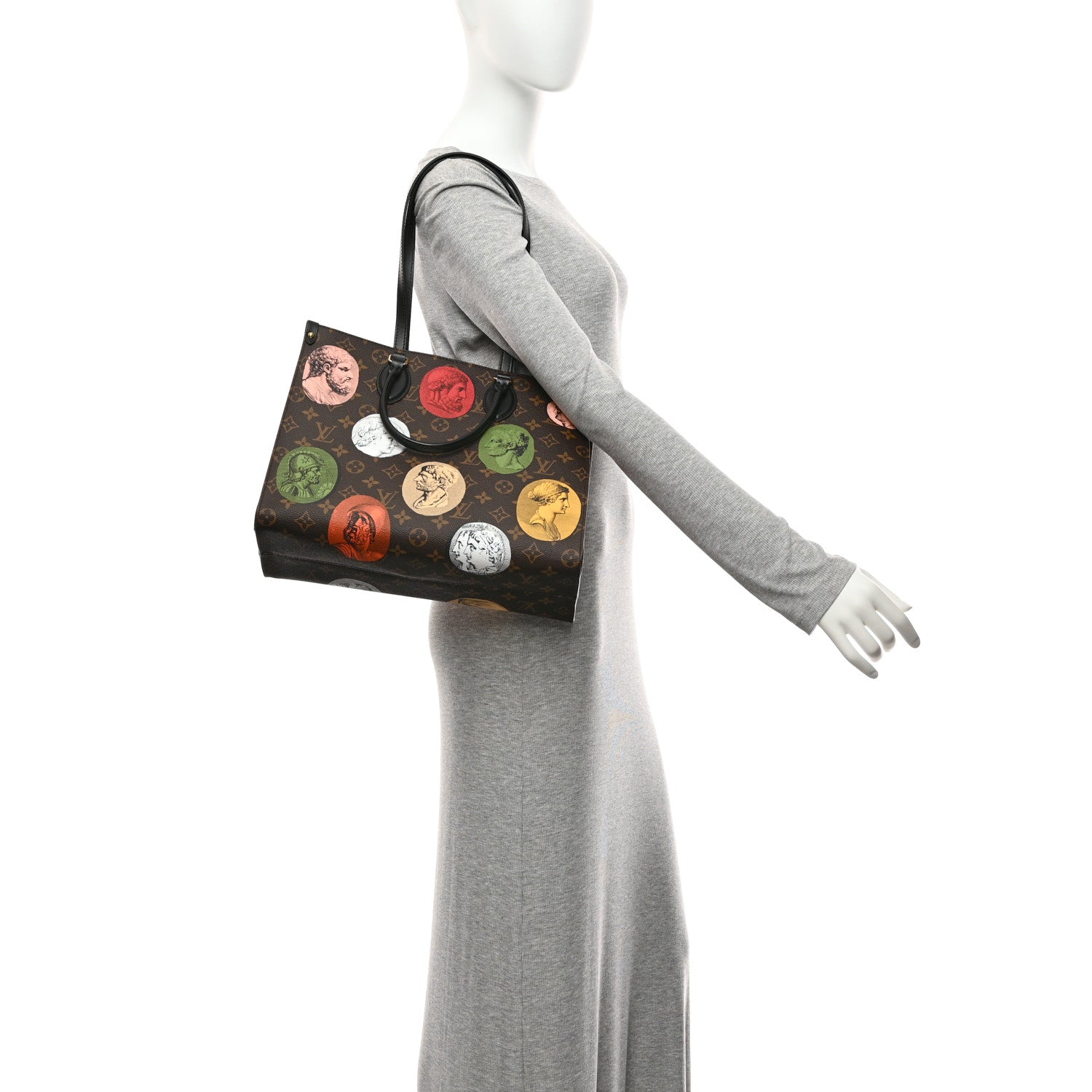 X FORNASETTI Monogram Cameo Onthego MM — view 2