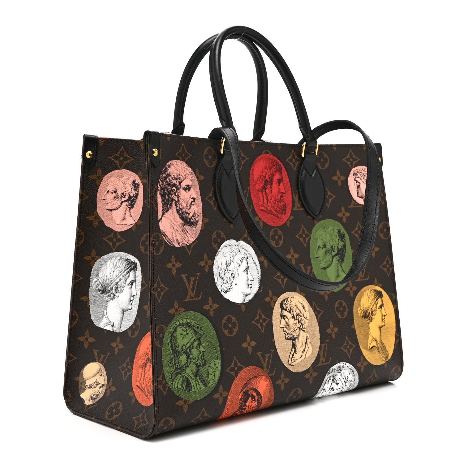 X FORNASETTI Monogram Cameo Onthego MM — view 3