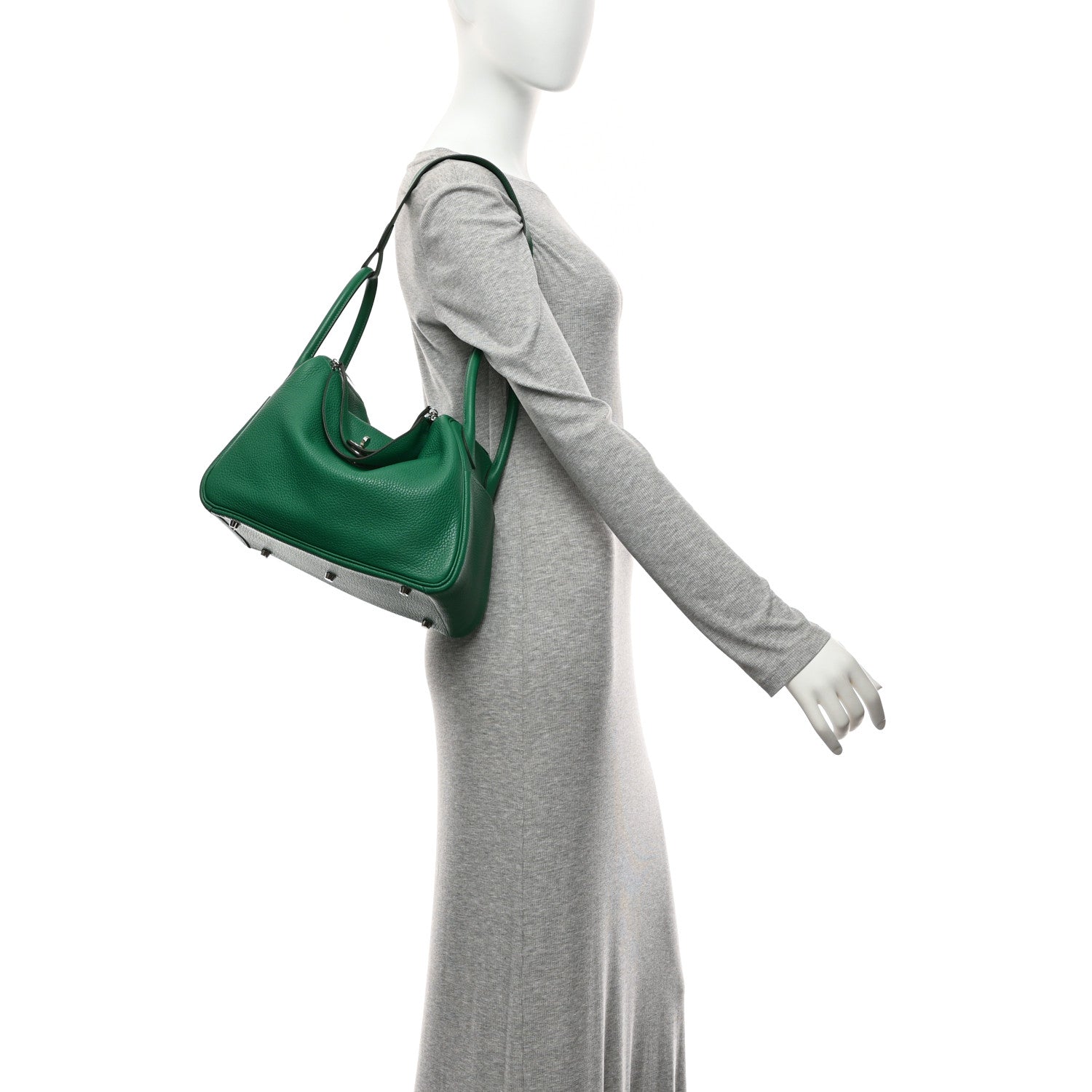 Taurillon Clemence Lindy 30 Vert Vertigo — view 2