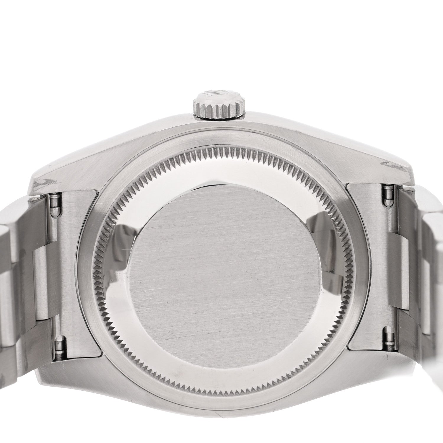 Stainless Steel 18K White Gold 36mm Oyster Perpetual Datejust Watch Black 116234 — view 4