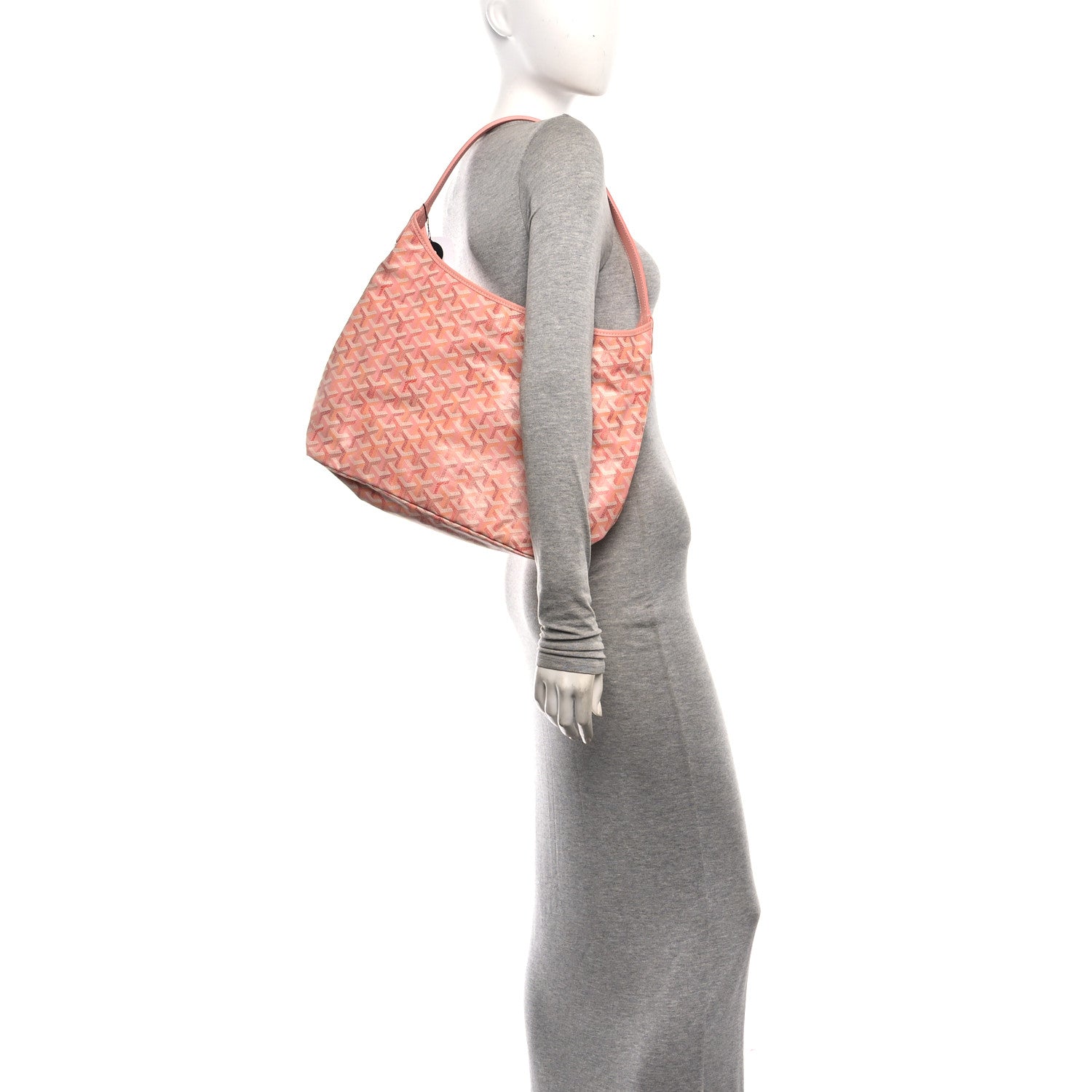 Goyardine Boheme Hobo Powder Pink — view 2