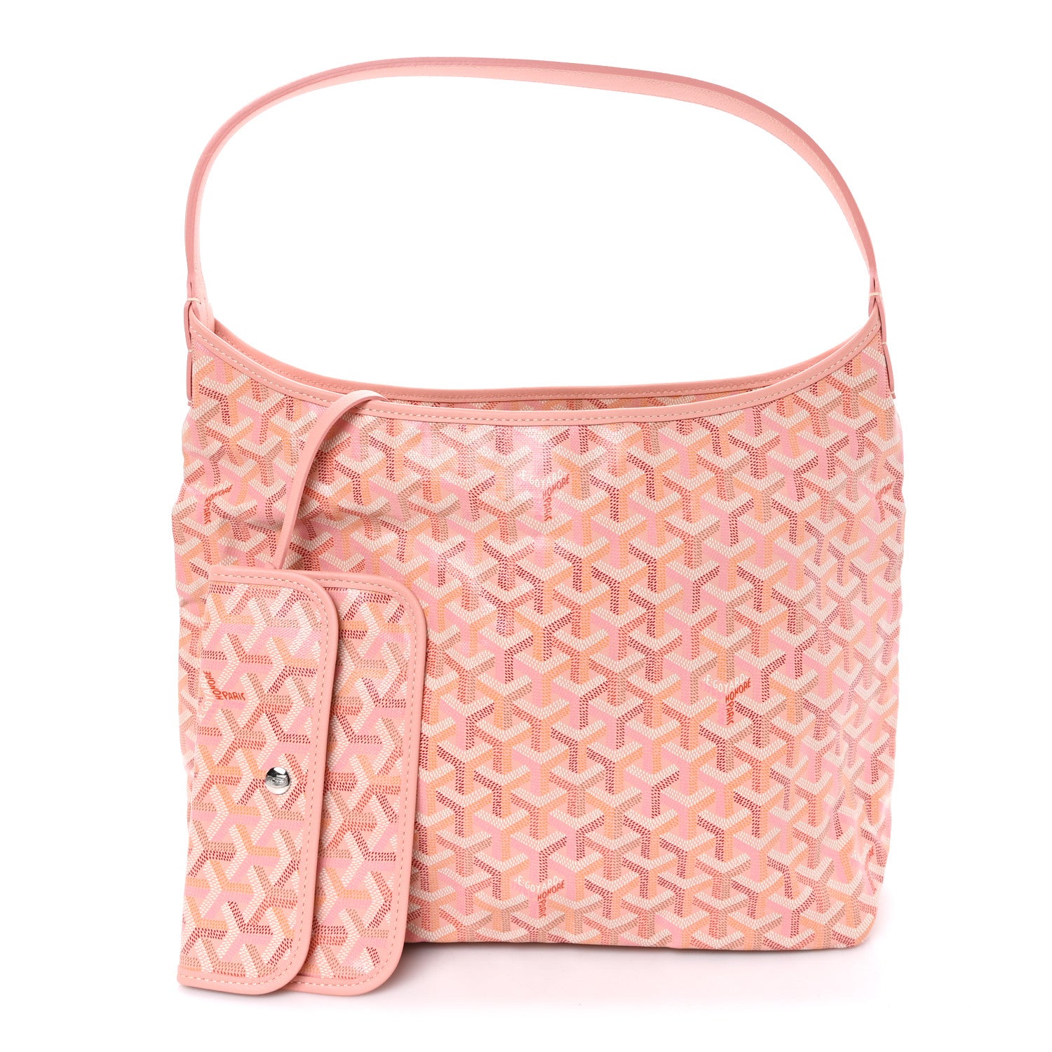 Goyardine Boheme Hobo Powder Pink — view 3