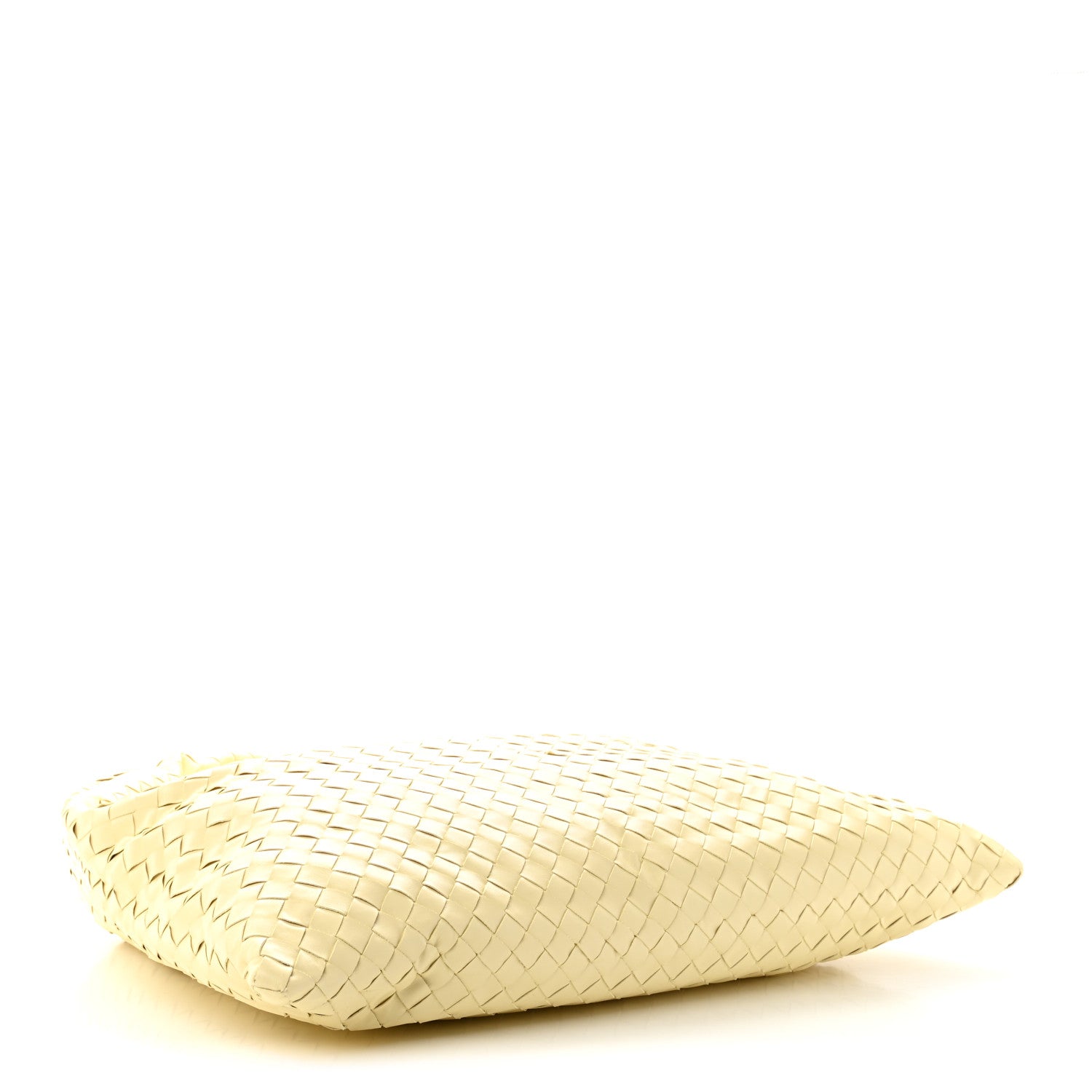 Calfskin Intrecciato Large Hop Camomile — view 4