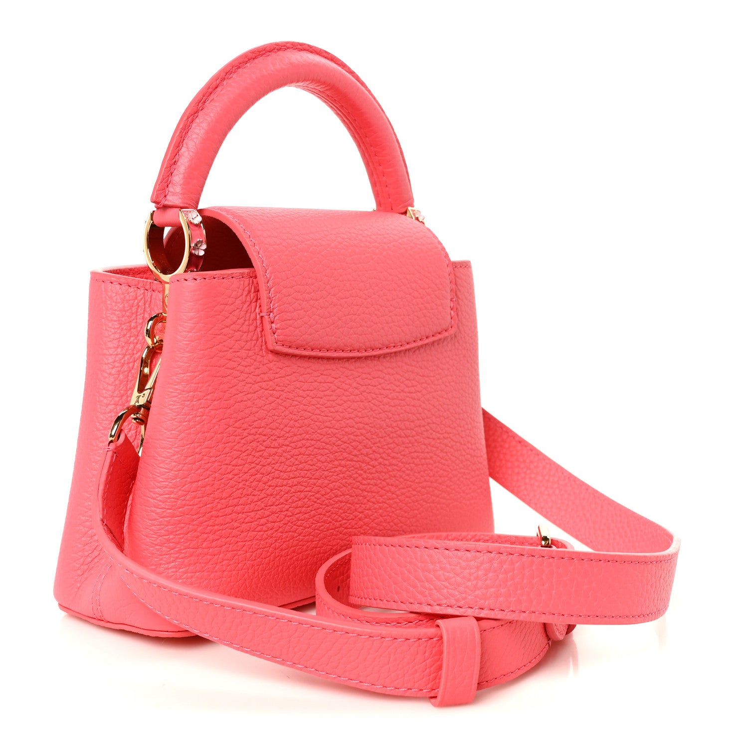 Taurillon LV Bloom Capucines Mini Pink Sky — view 3