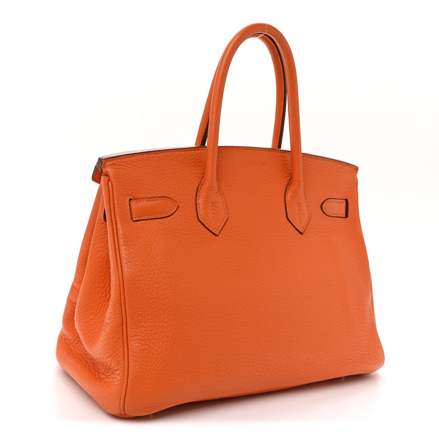 Taurillon Clemence Birkin 30 Orange — view 3