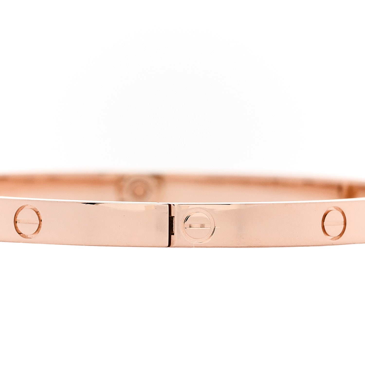 18K Pink Gold Small LOVE Bracelet 16 — view 5