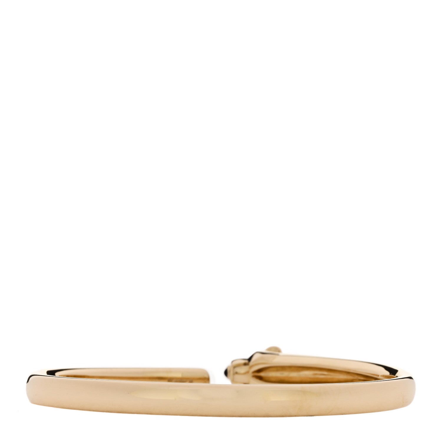 18K Yellow Gold Tsavorite Black Onyx Panthere De Cartier Bracelet 16 — view 3
