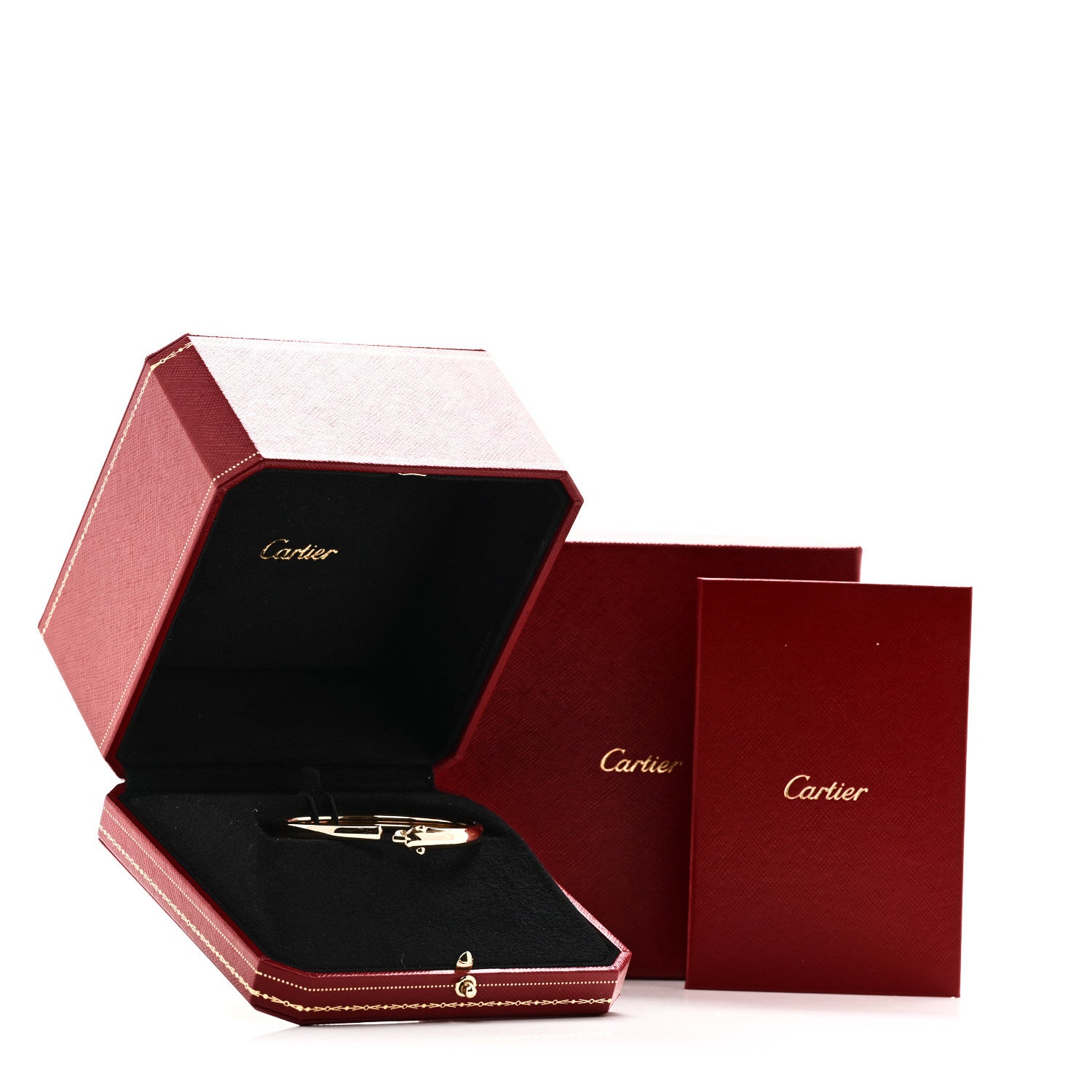 18K Yellow Gold Tsavorite Black Onyx Panthere De Cartier Bracelet 16 — view 5