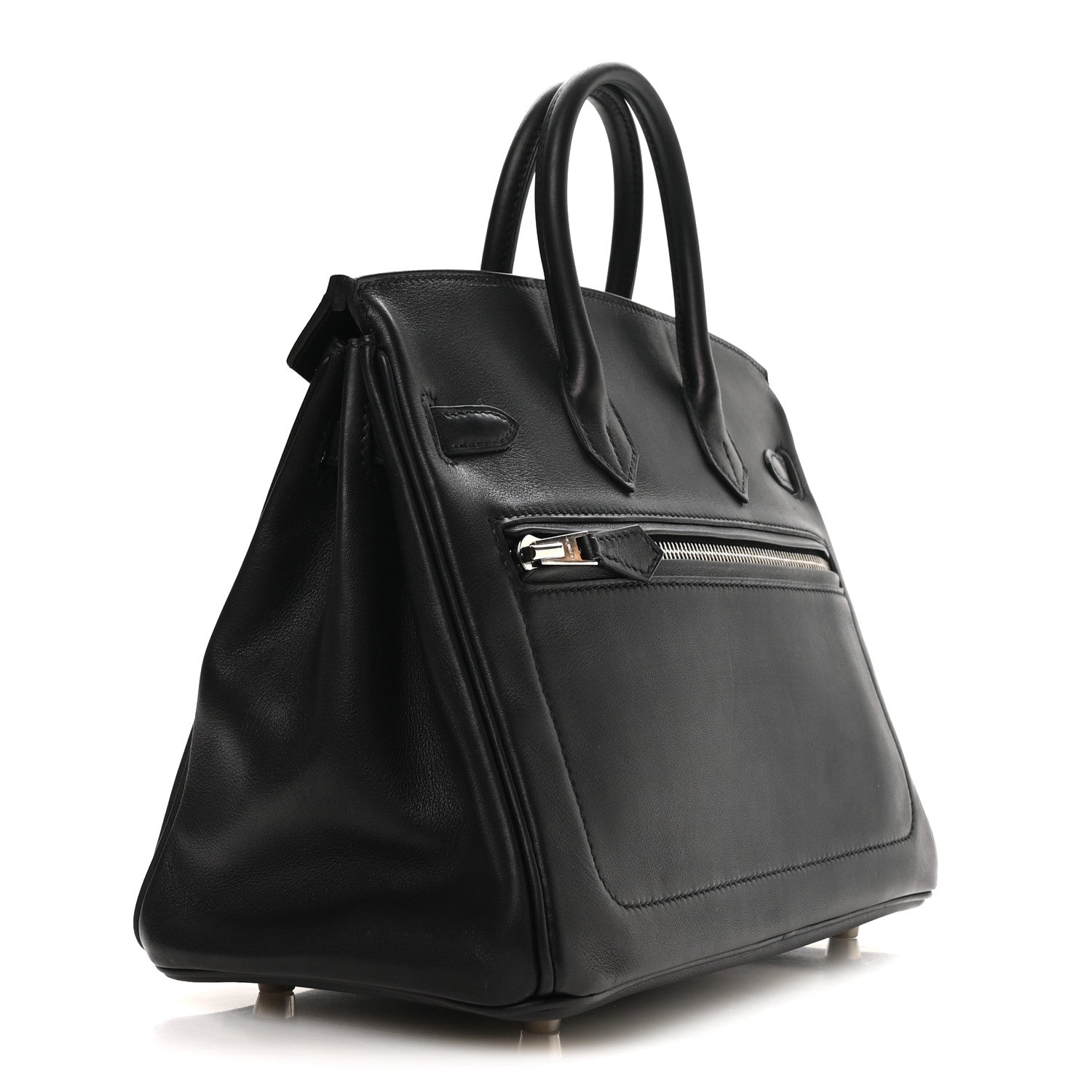 Veau Volupto Rock Birkin 25 Black — view 3