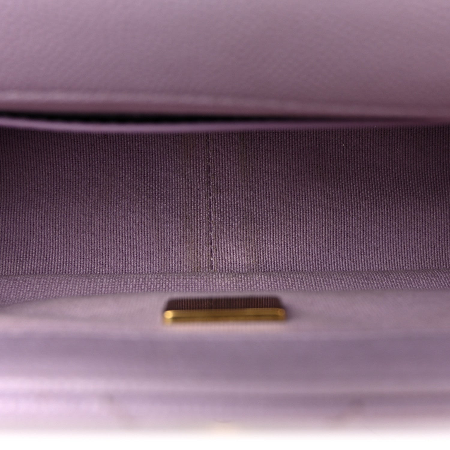 Caviar Quilted Funky Match Mini Flap Light Purple — view 5