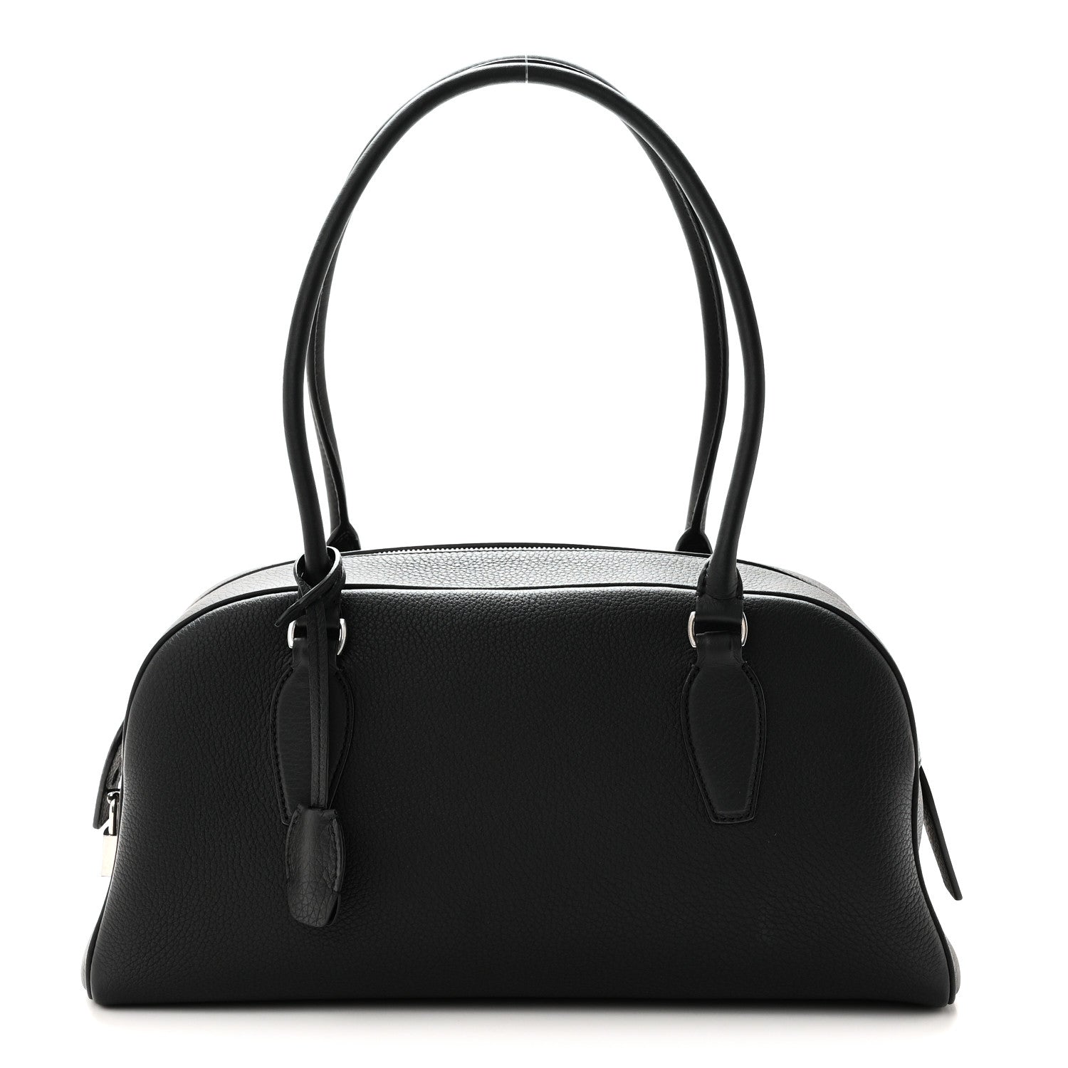 Grained Calfskin EW India Black
