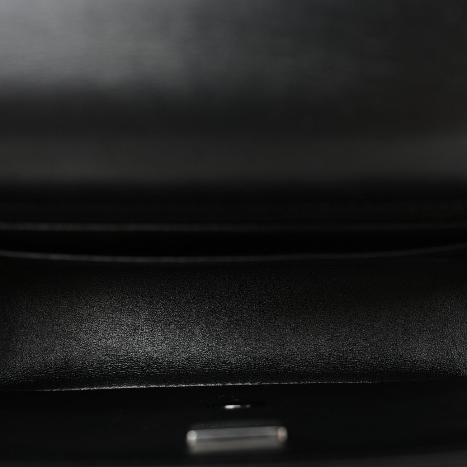 Lambskin Quilted Mini Top Handle Rectangular Flap So Black — view 5