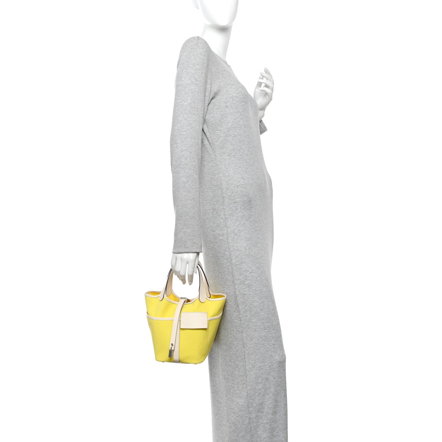 Toile Goeland Swift Cargo Picotin Lock 18 Jaune Citron Nata — view 2