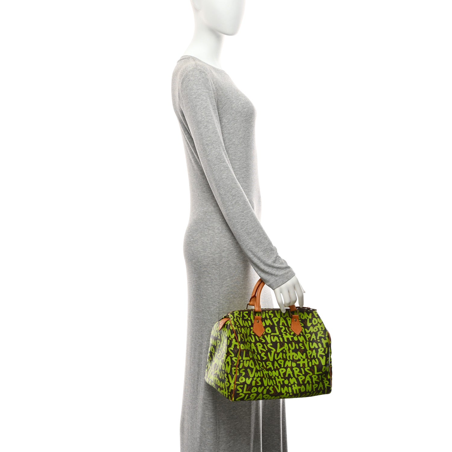 Monogram Graffiti Speedy 30 Green — view 2