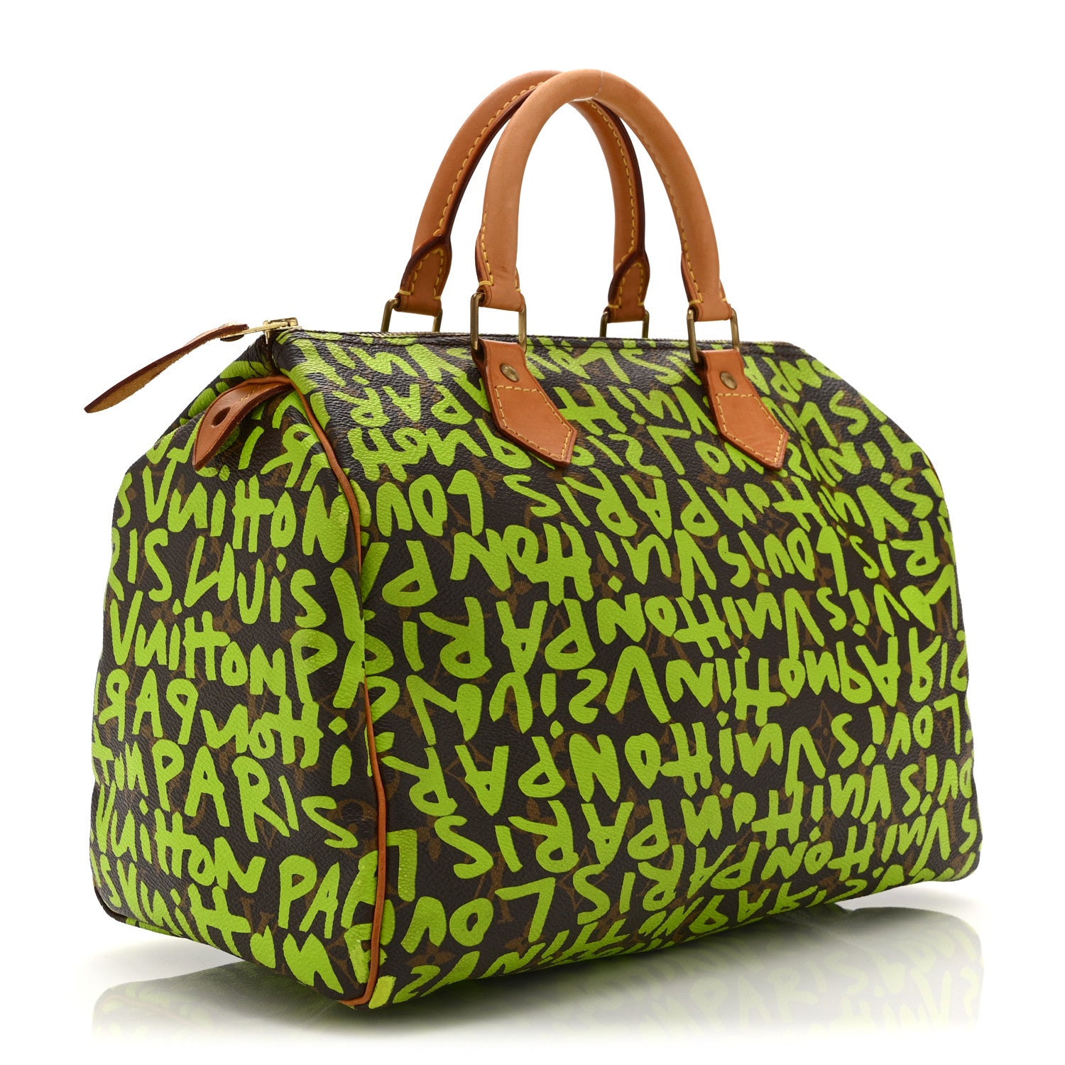 Monogram Graffiti Speedy 30 Green — view 3