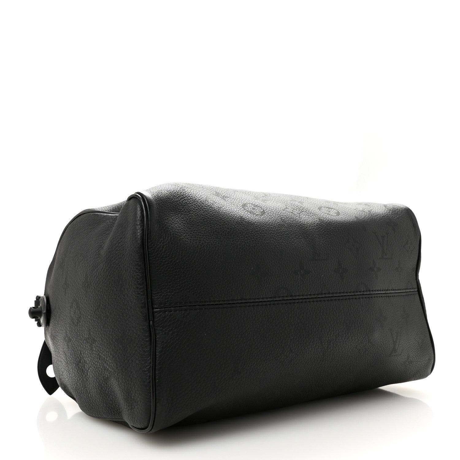 Calfskin Monogram Speedy P9 Bandouliere 30 Ultra Black — view 4