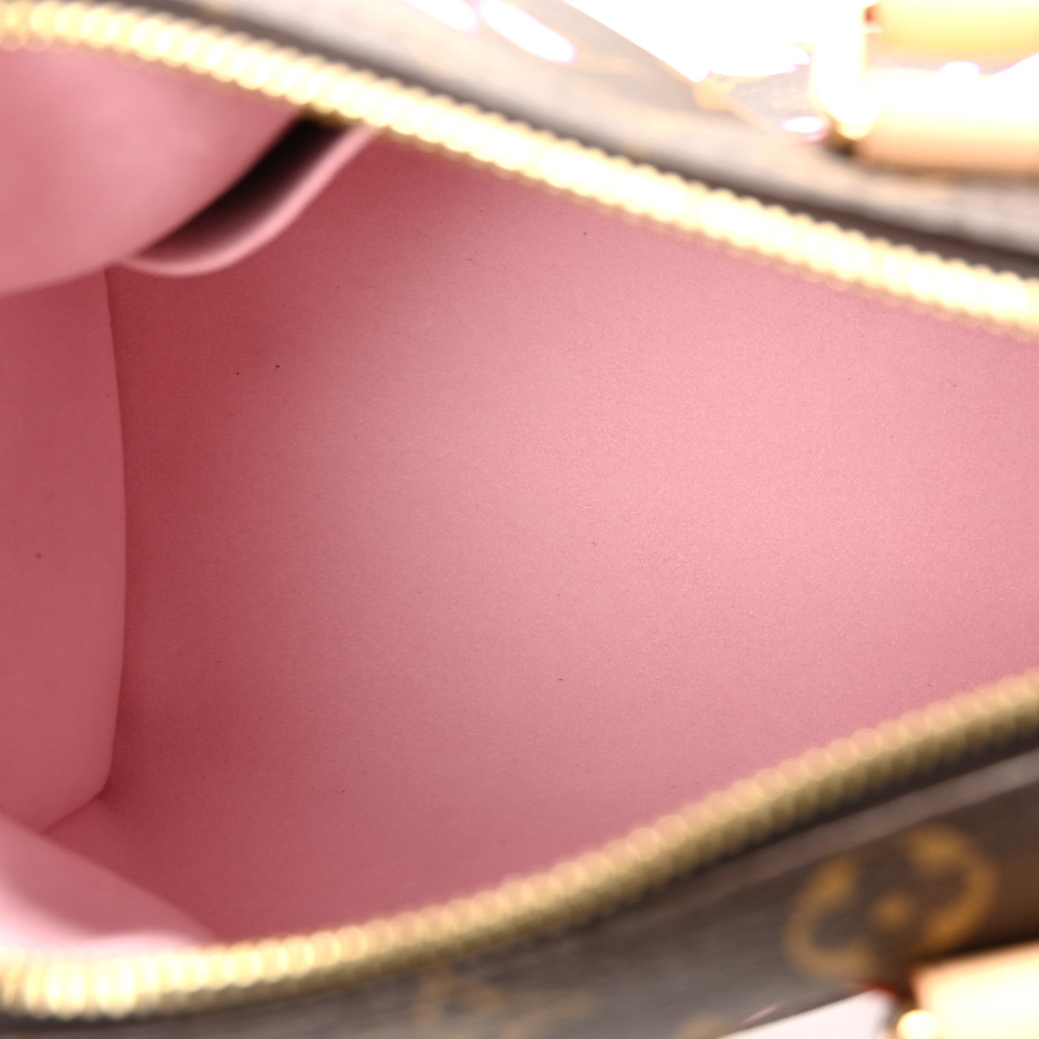 LV X TM Monogram Cherry Blossom Speedy Bandouliere 25 Sakura Brown — view 5