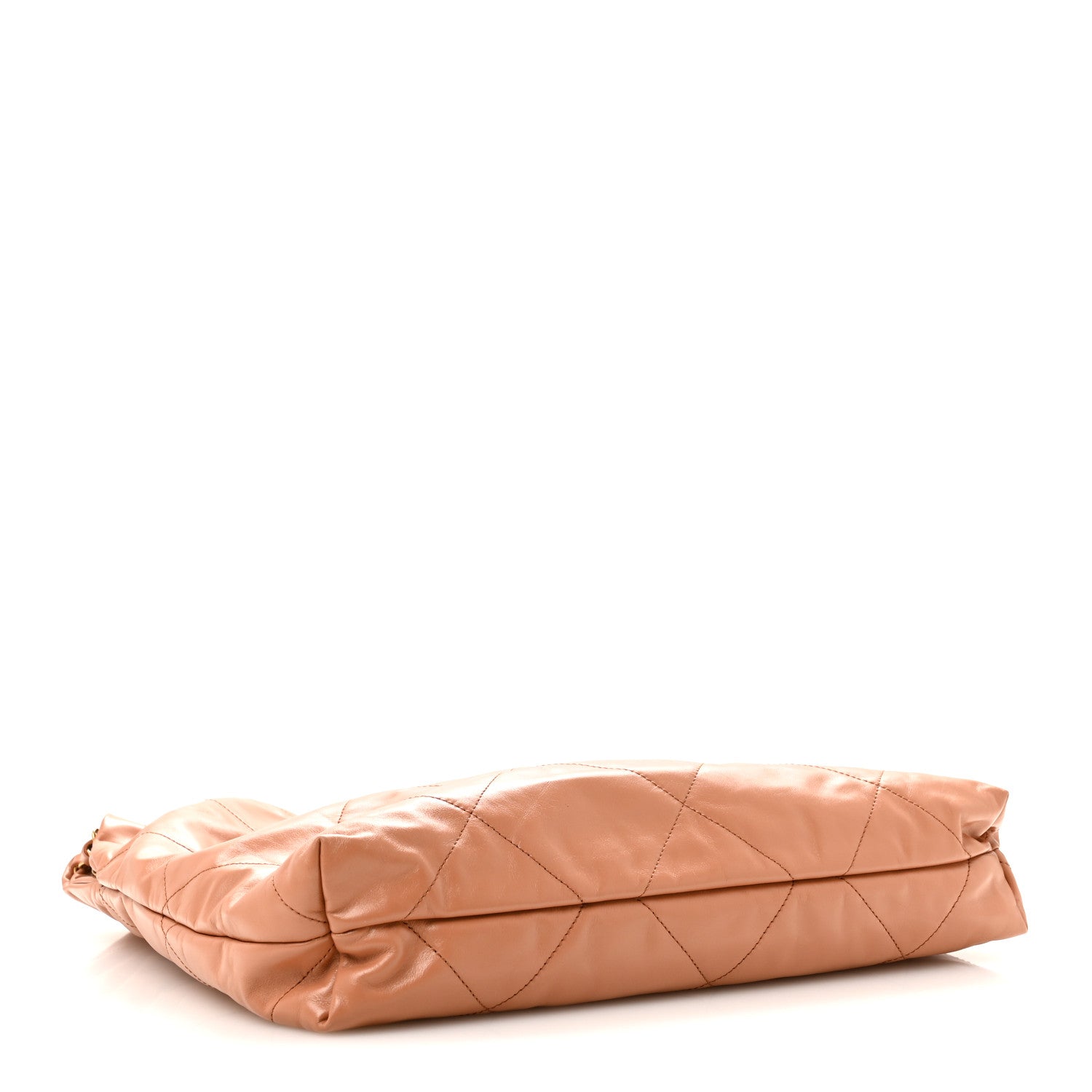 Shiny Calfskin Quilted Chanel 22 Camel — view 5