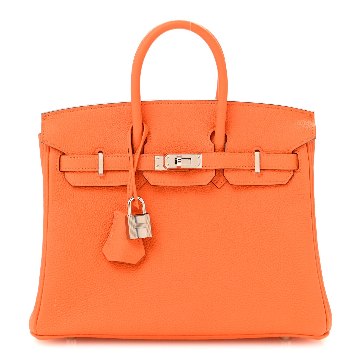 Togo Birkin 25 Orange Minium