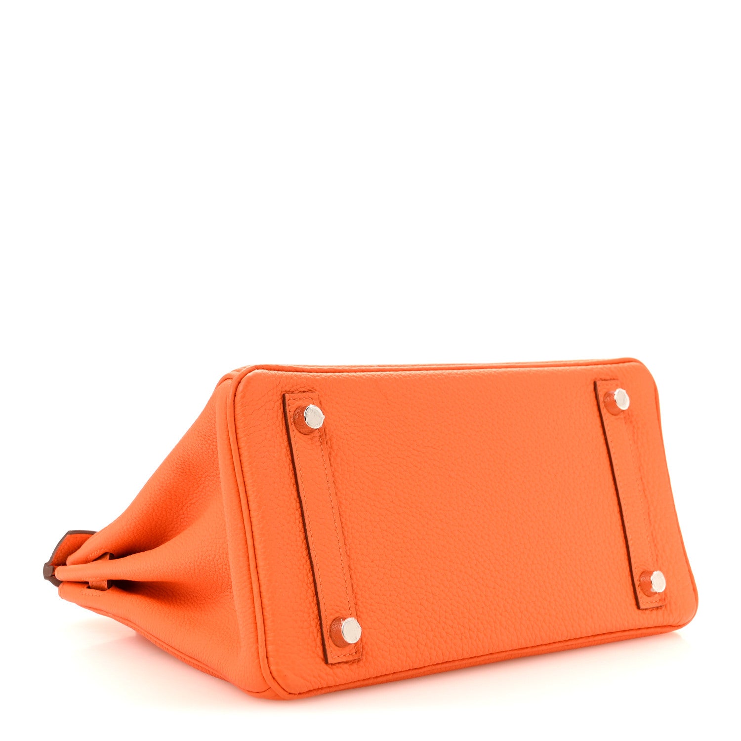 Togo Birkin 25 Orange Minium — view 4