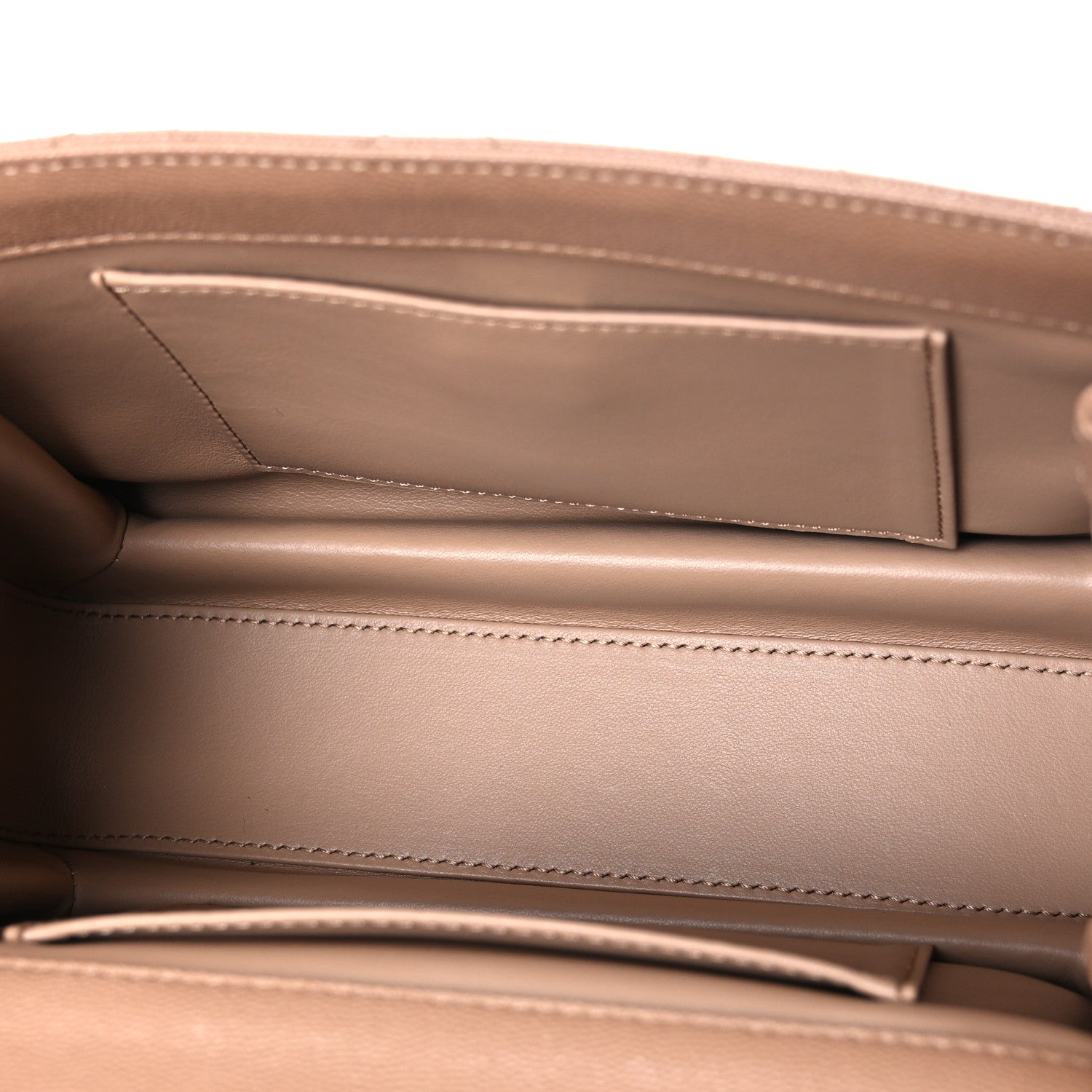 Caviar Quilted Coco First Flap Beige — view 4