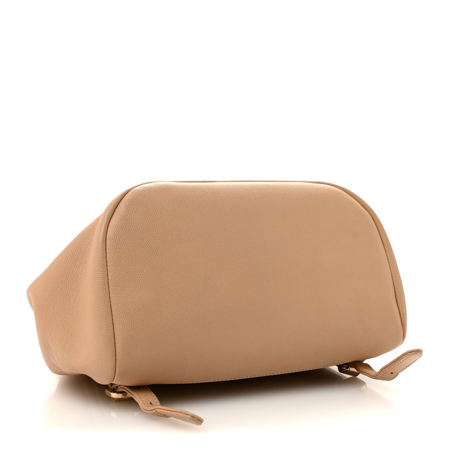 Caviar Quilted Business Affinity Backpack Beige — view 4