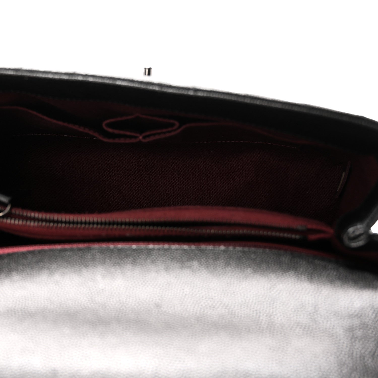 Caviar Chevron Quilted Small Coco Handle Flap So Black — view 5