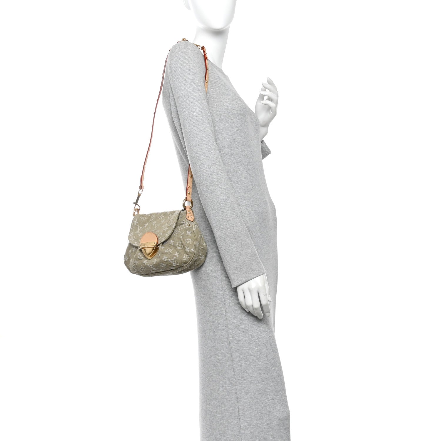 Monogram Denim Sunset Khaki — view 2