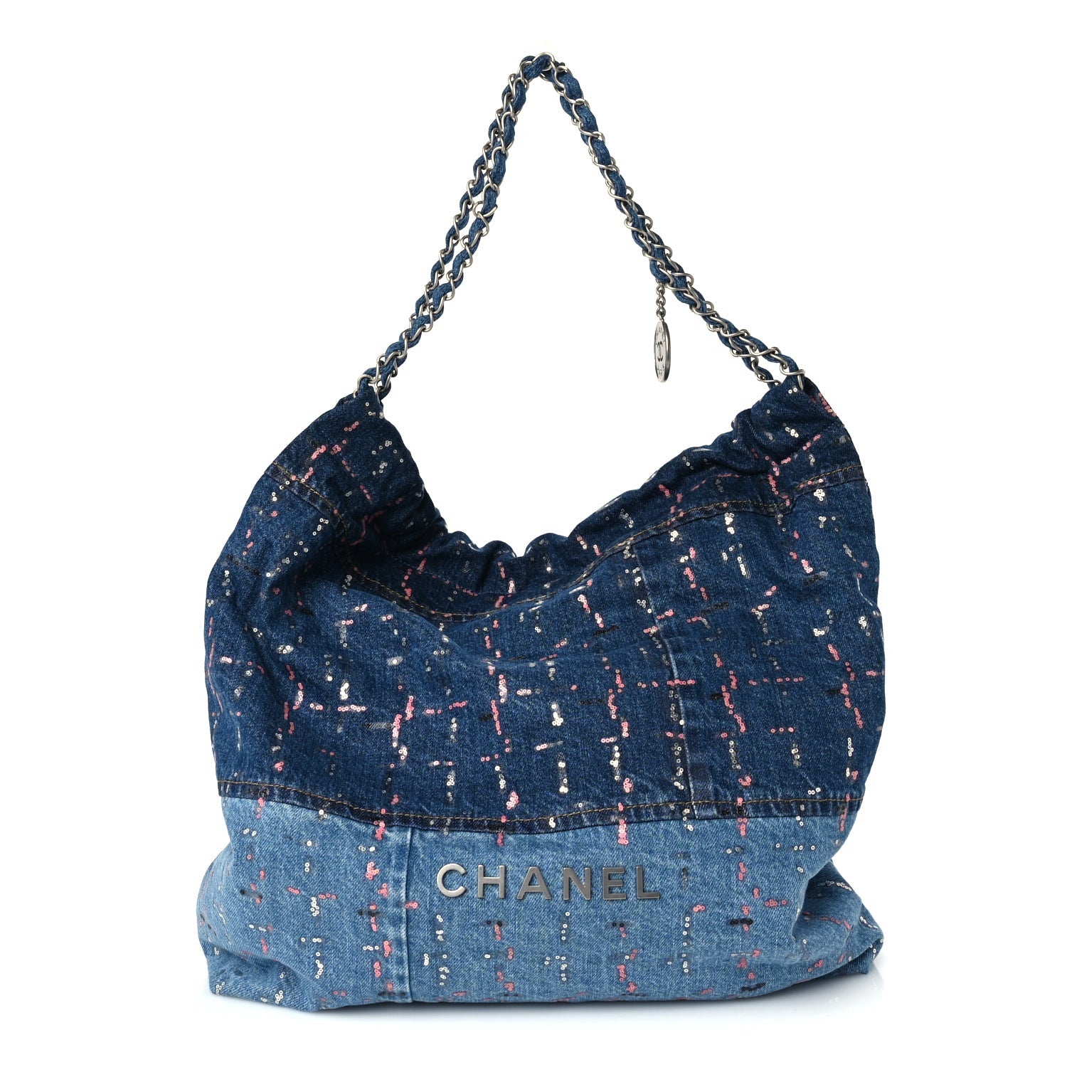 Denim Sequin 22 Blue