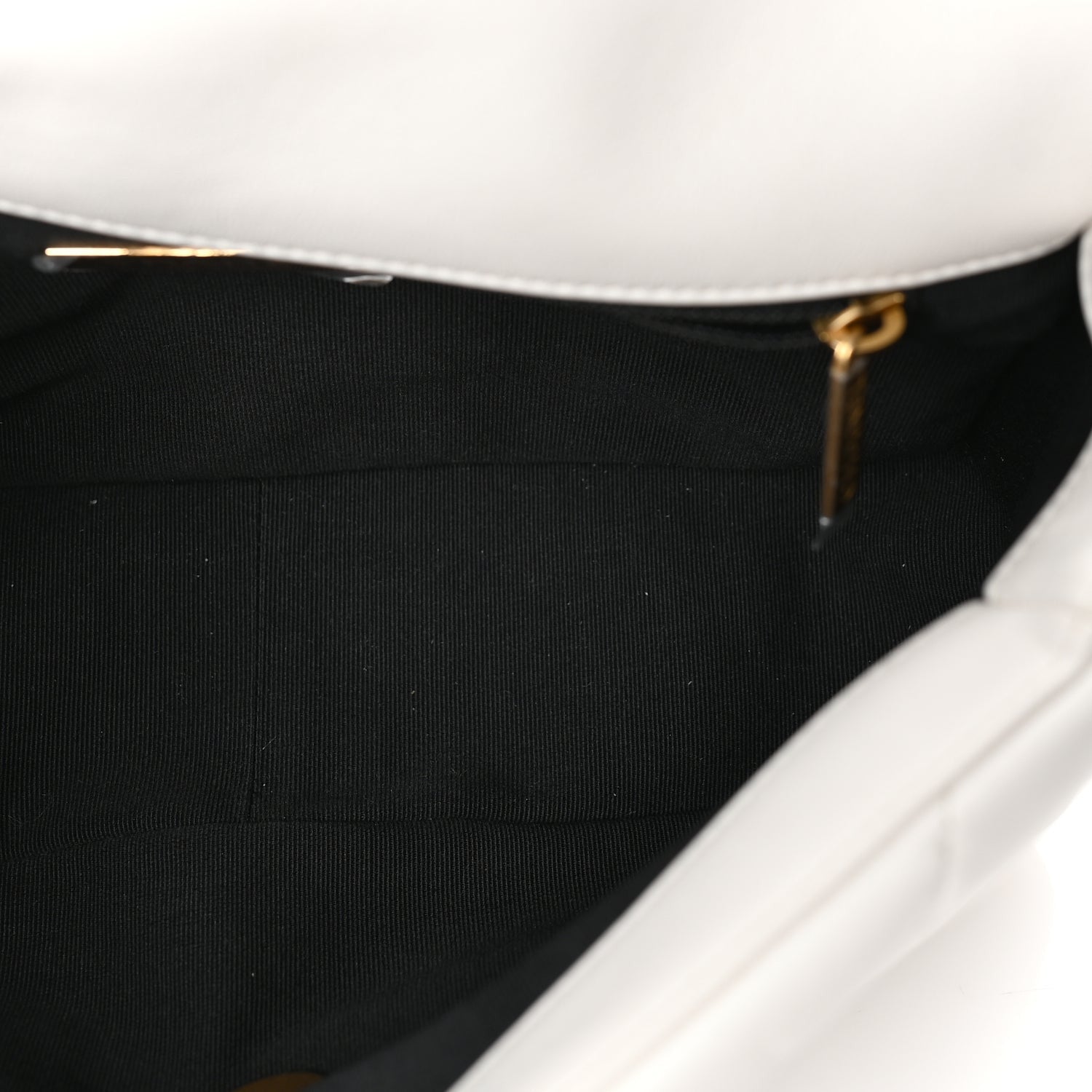 Lambskin Quilted Medium  19 Flap White — view 4