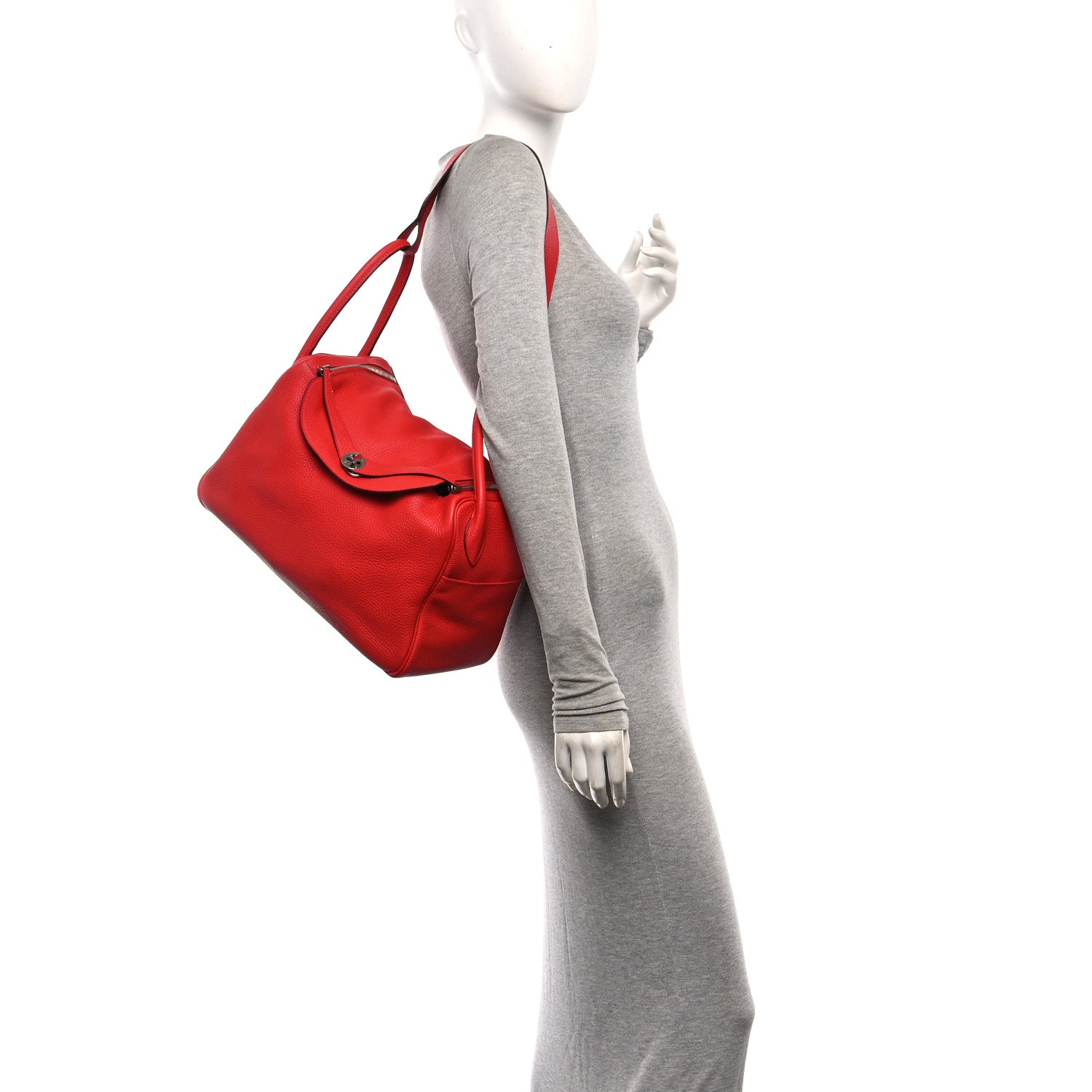 Taurillon Clemence Lindy 34 Rouge Tomate — view 2