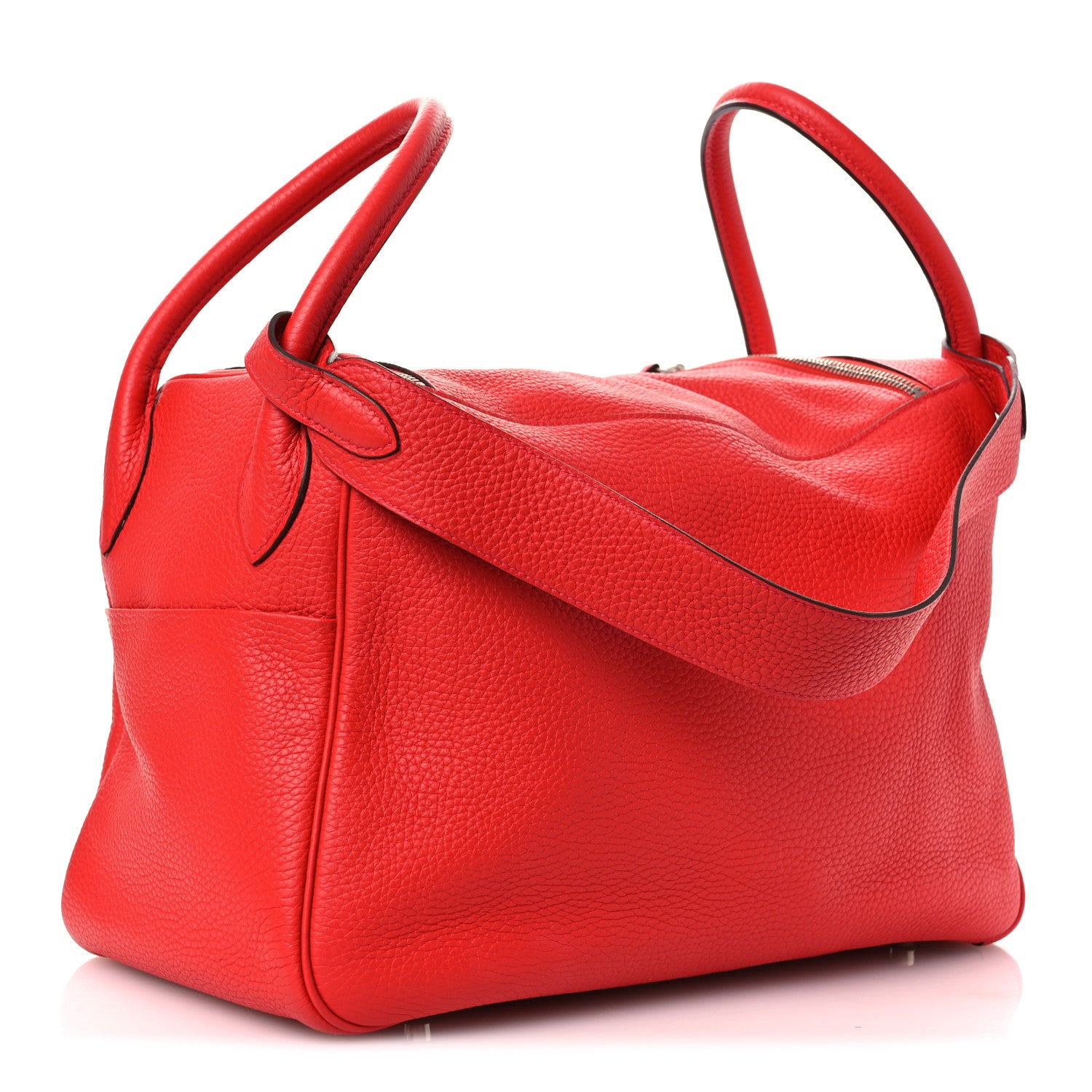 Taurillon Clemence Lindy 34 Rouge Tomate — view 3
