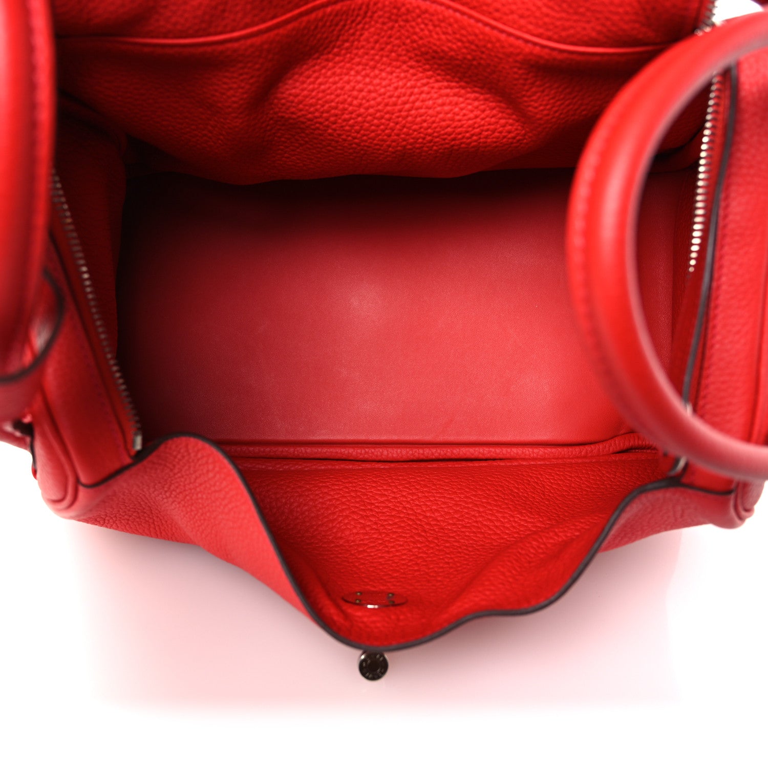 Taurillon Clemence Lindy 34 Rouge Tomate — view 5