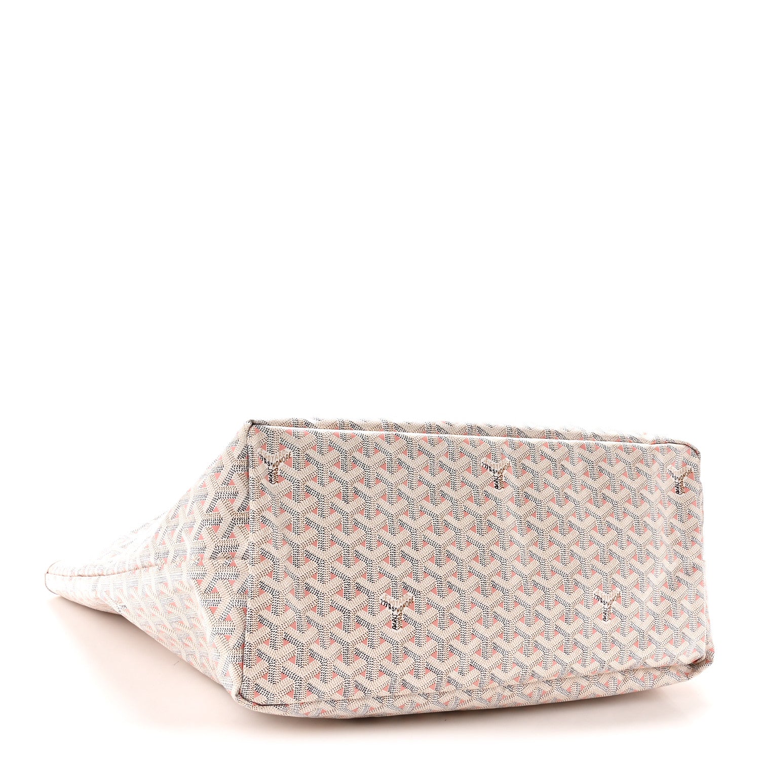 Goyardine Saint Louis Claire Voie GM White Pink — view 5