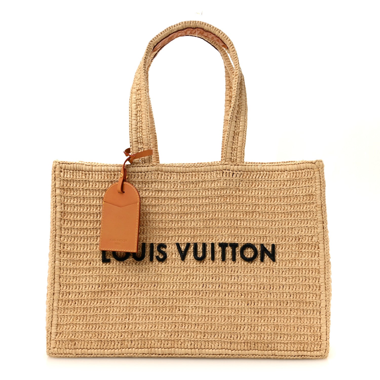 Raffia Summer Shopper Tote MM