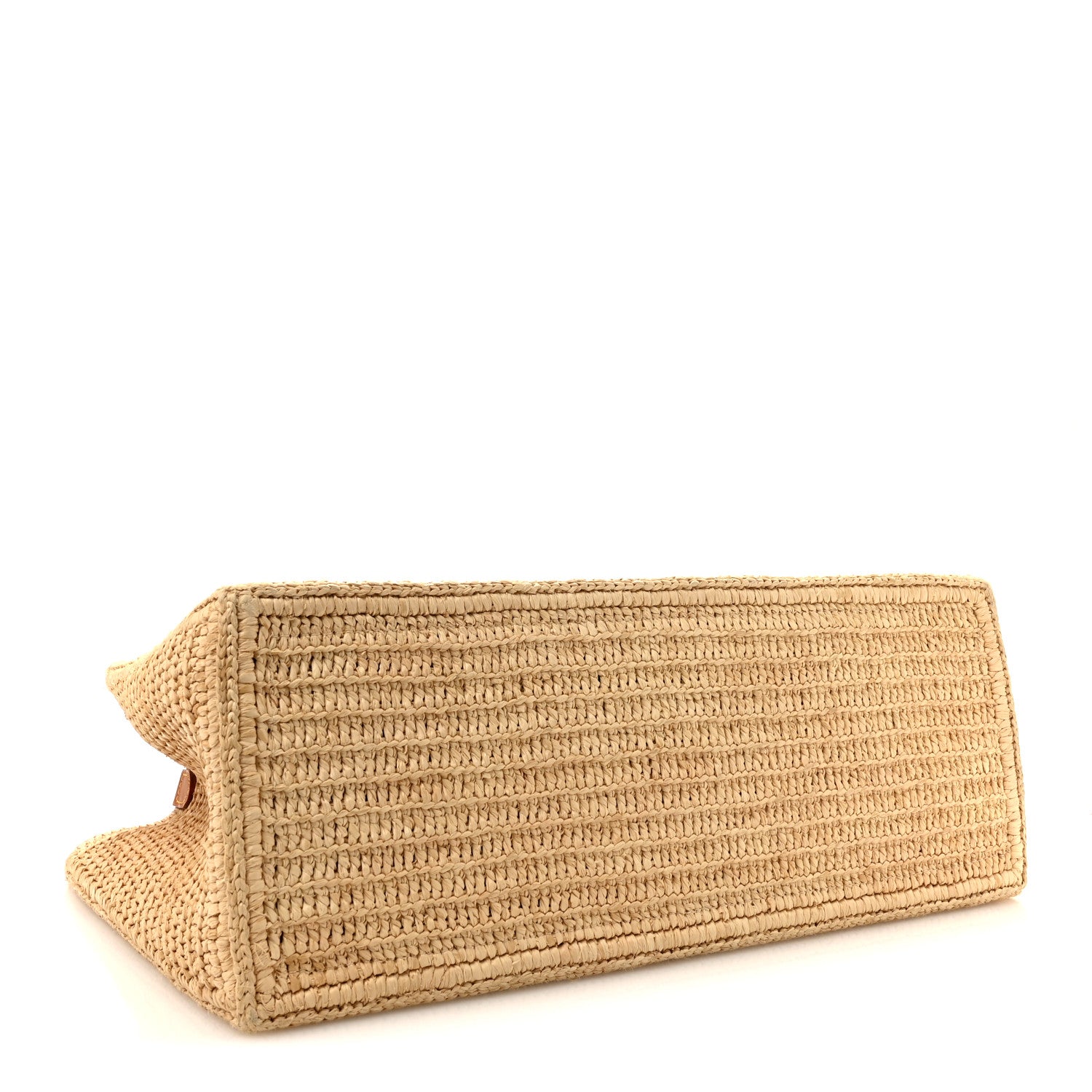 Raffia Summer Shopper Tote MM — view 4