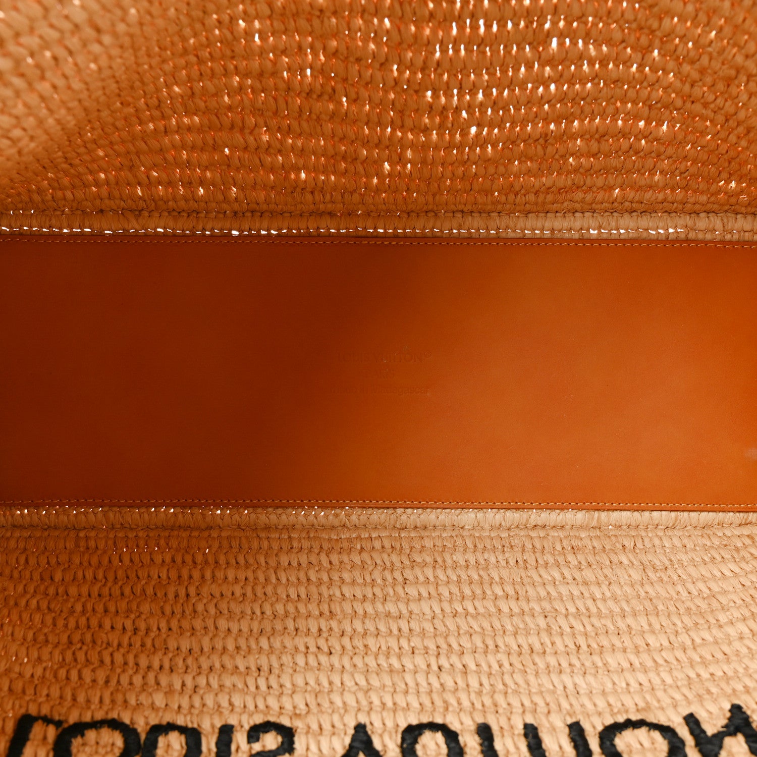 Raffia Summer Shopper Tote MM — view 5