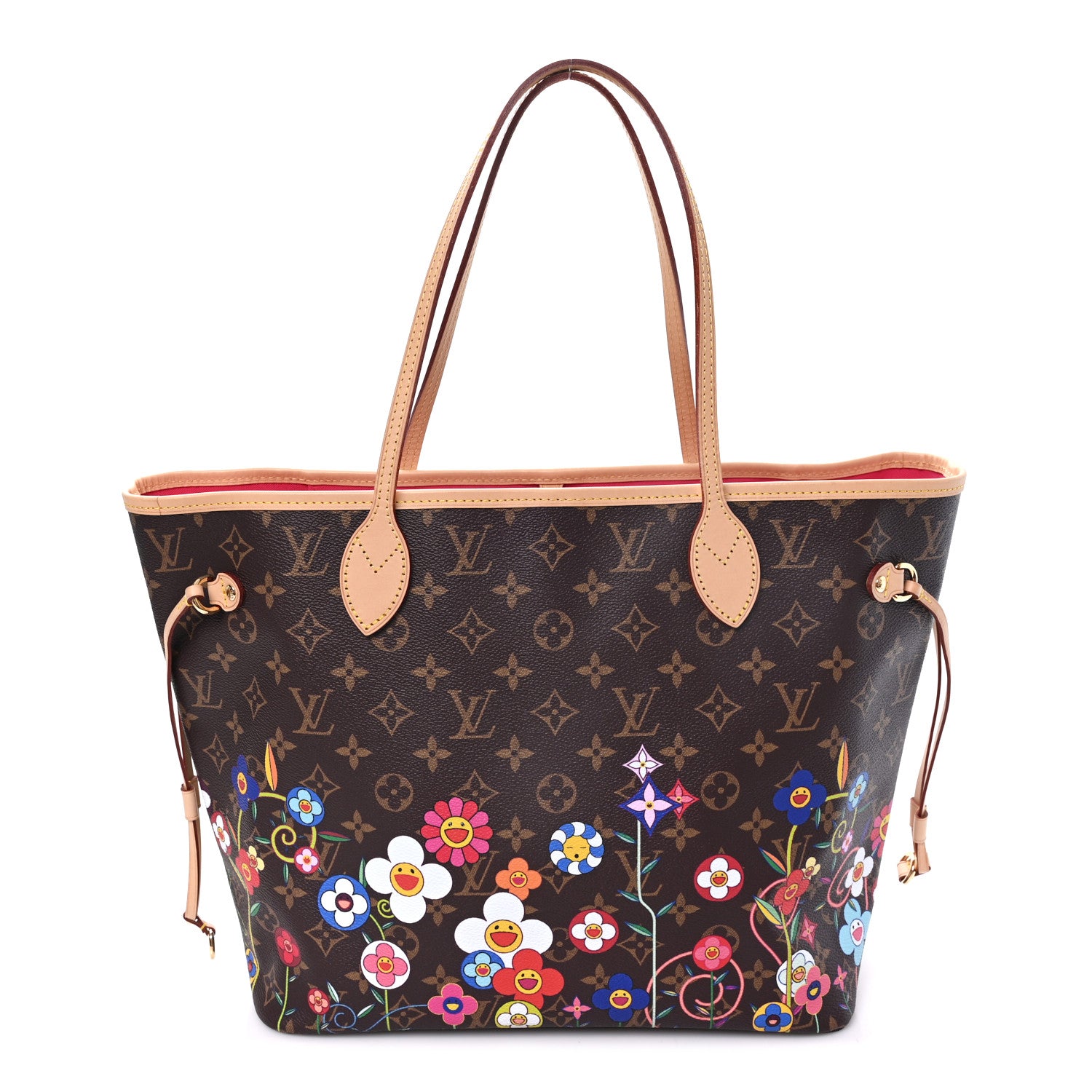 LV X TM Monogram Flowers Neverfull MM