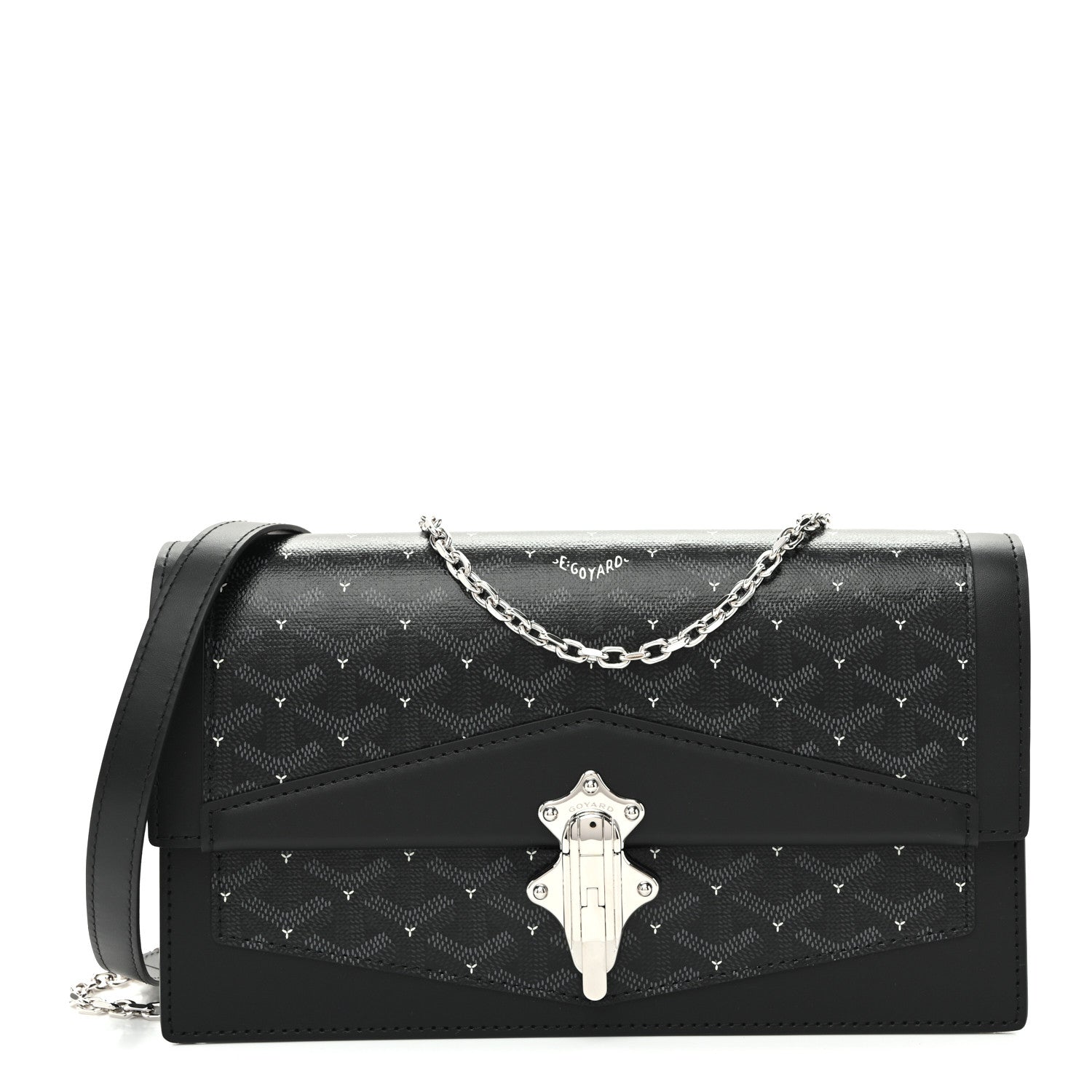 Goyardine Duchesse Marie-Caroline Bag Black