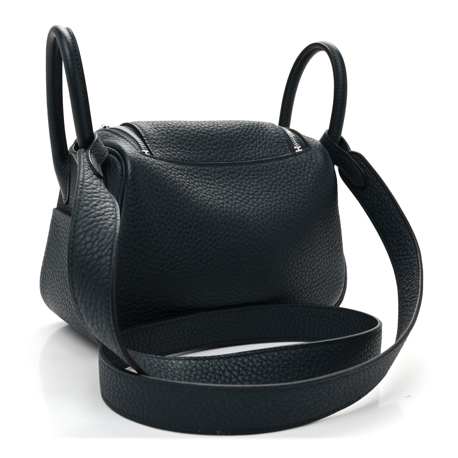 Taurillon Clemence Mini Lindy 20 Vert Cypress — view 3