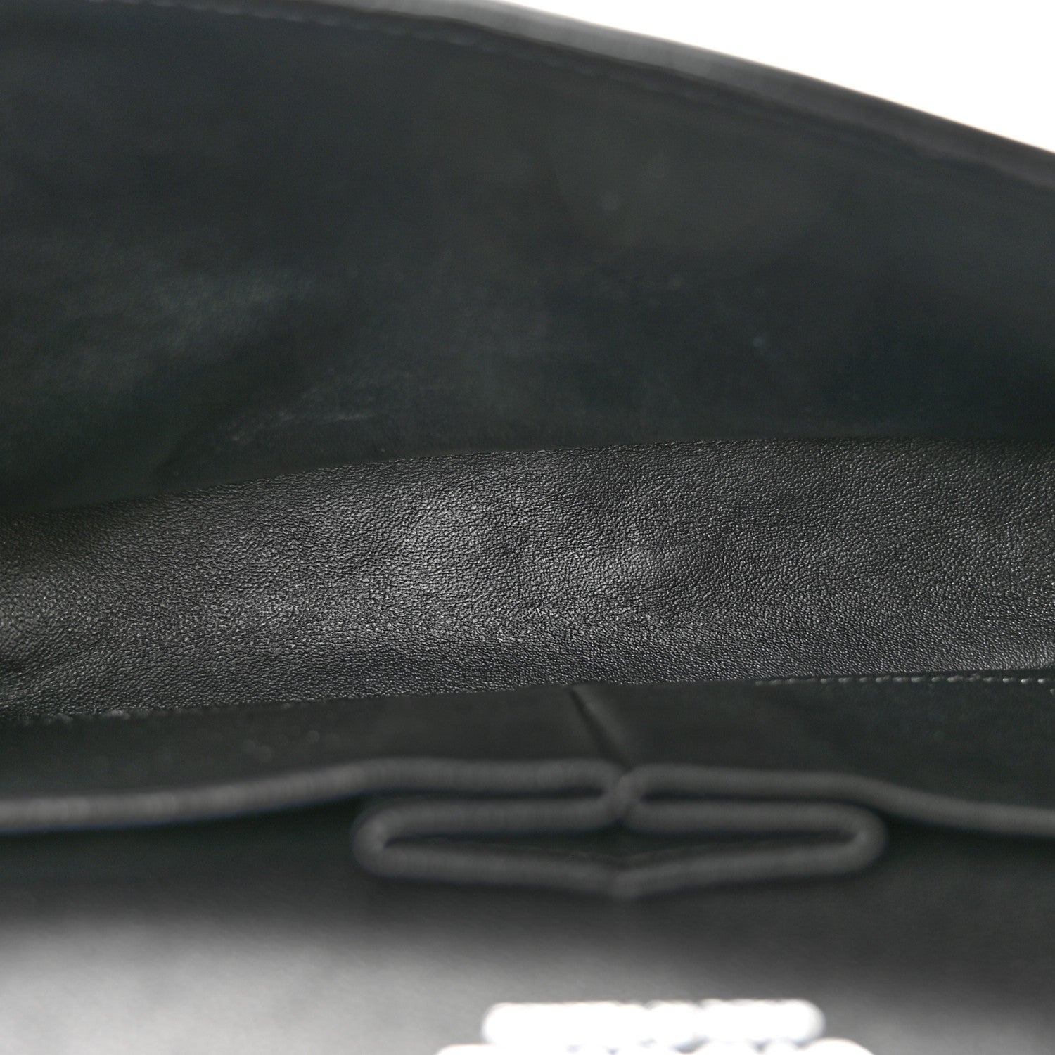 Patent Quilted Medium Double Flap Black — view 5