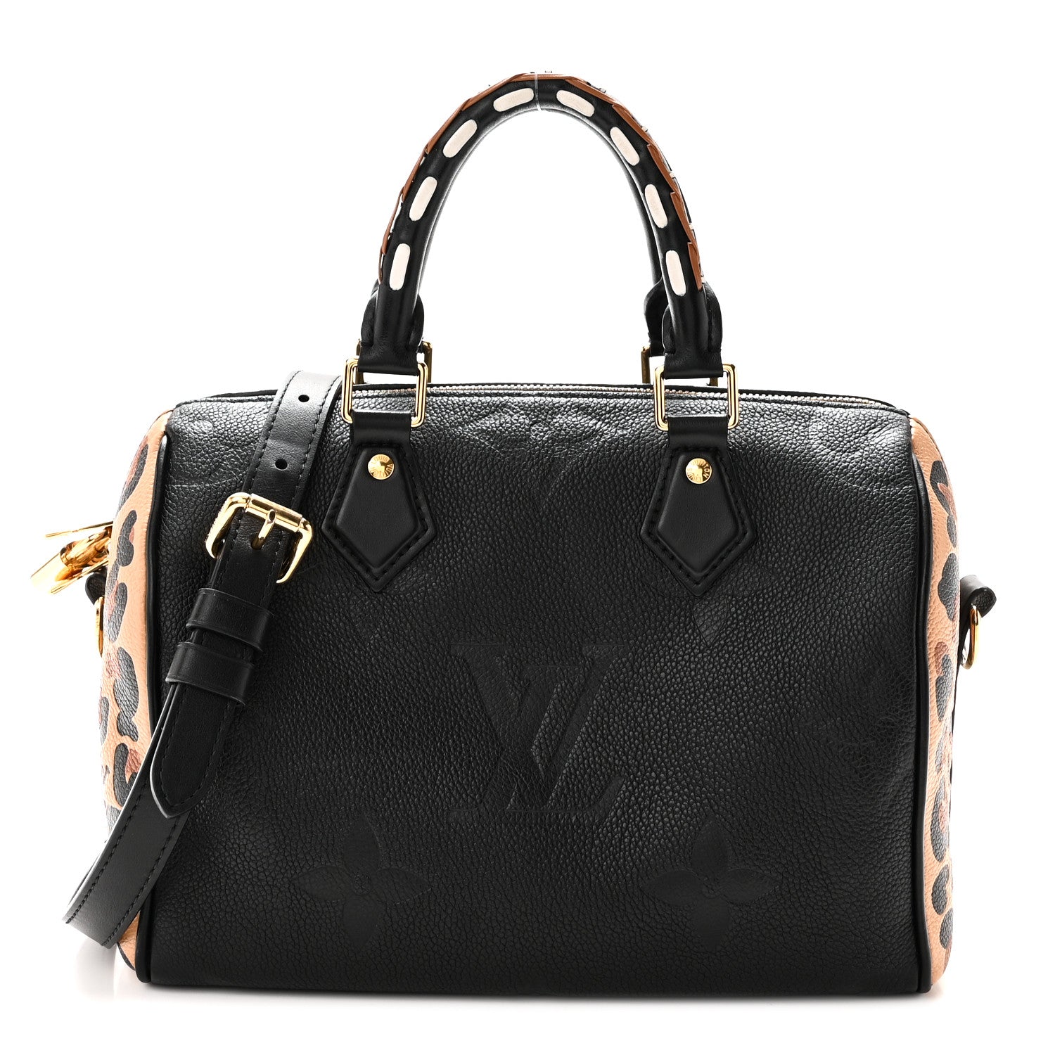 Empreinte Monogram Giant Wild At Heart Speedy Bandouliere 25 Black