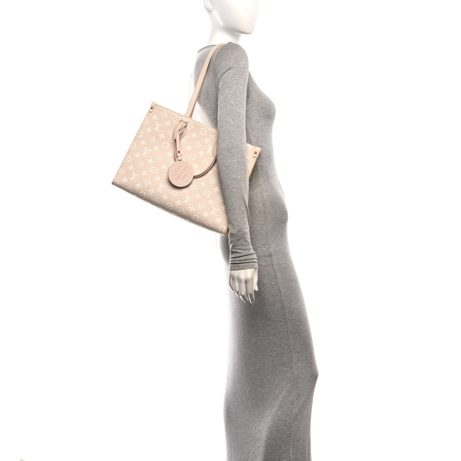 Empreinte Monogram Spring In The City Onthego MM Beige Pink Yellow — view 2