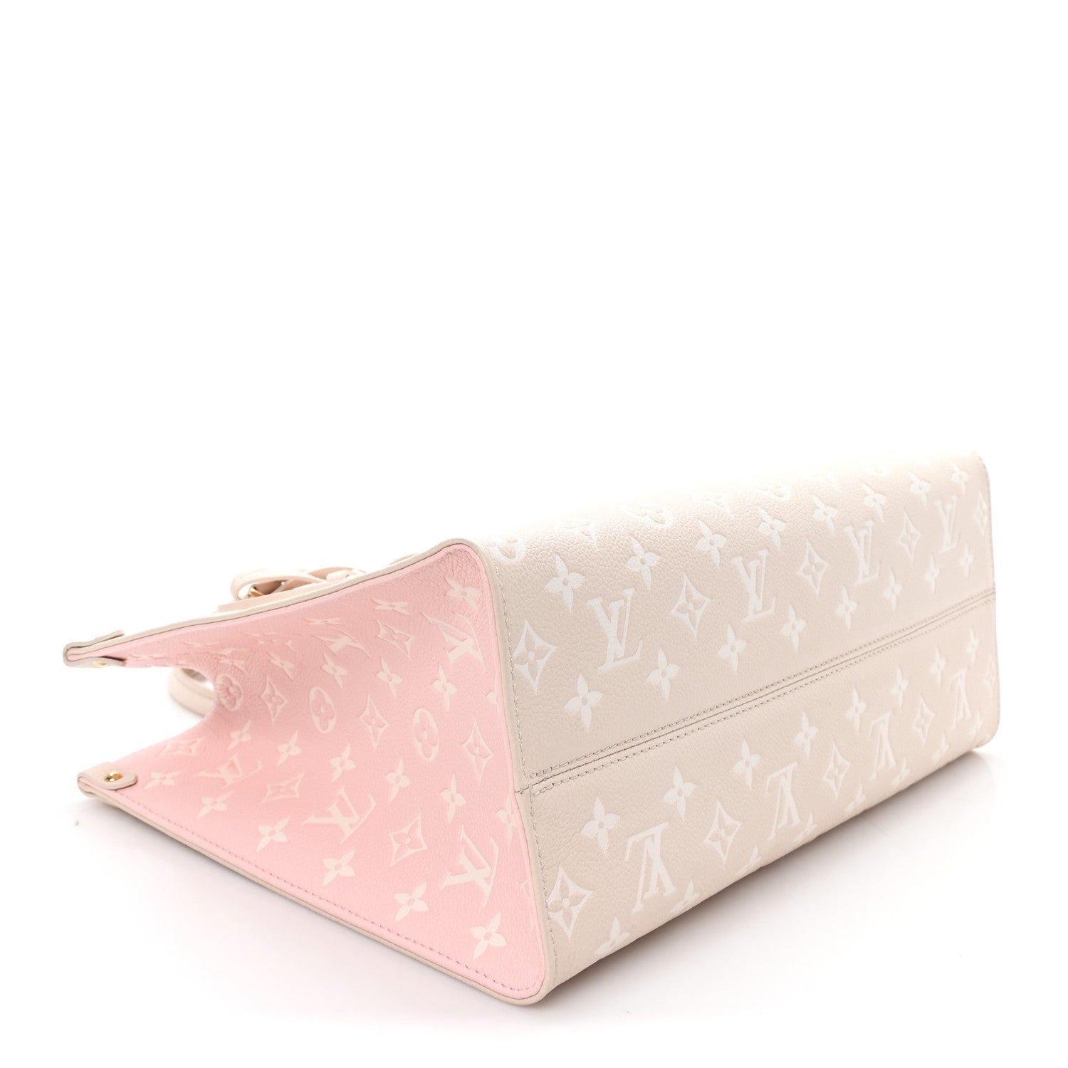 Empreinte Monogram Spring In The City Onthego MM Beige Pink Yellow — view 4