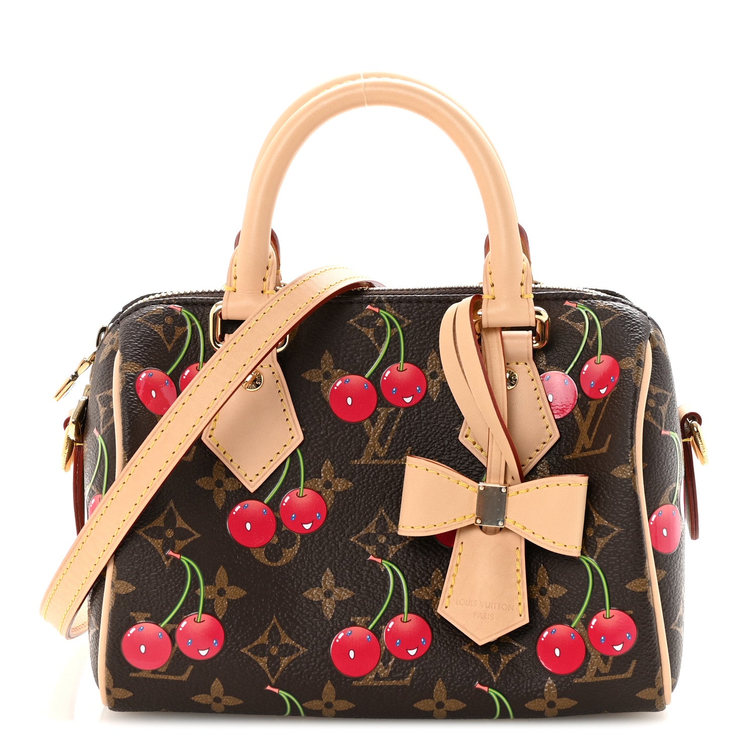 LV X TM Monogram Cerises Speedy Bandouliere 20