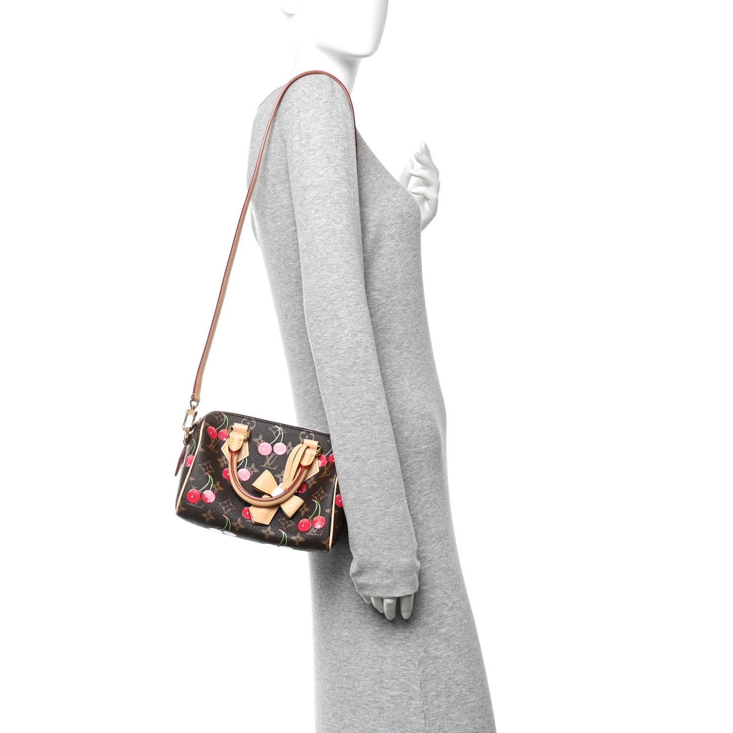LV X TM Monogram Cerises Speedy Bandouliere 20 — view 2