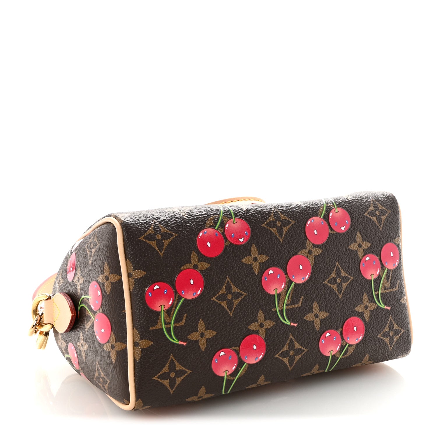 LV X TM Monogram Cerises Speedy Bandouliere 20 — view 4
