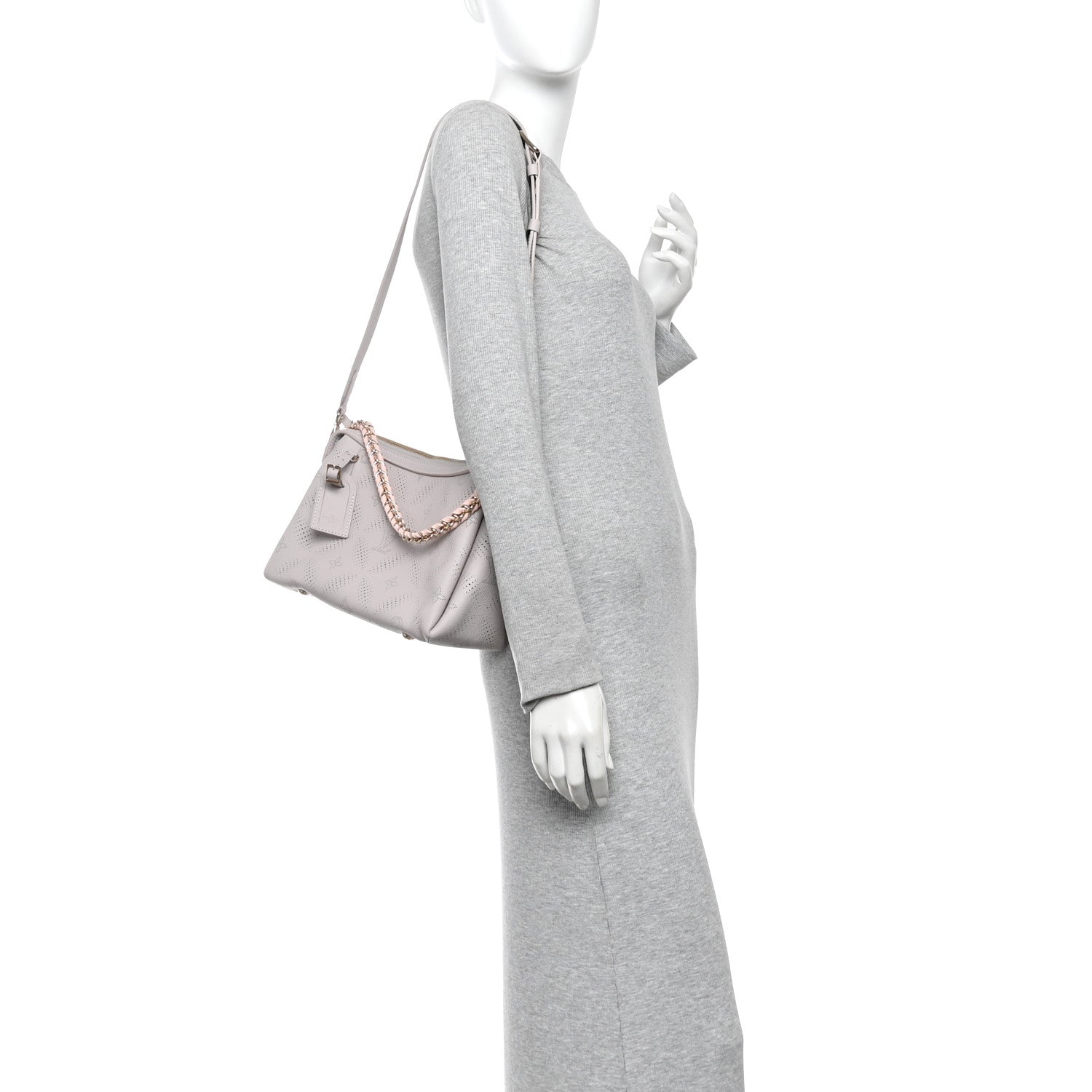Mahina Braided Hand It All PM Pink Gray — view 2