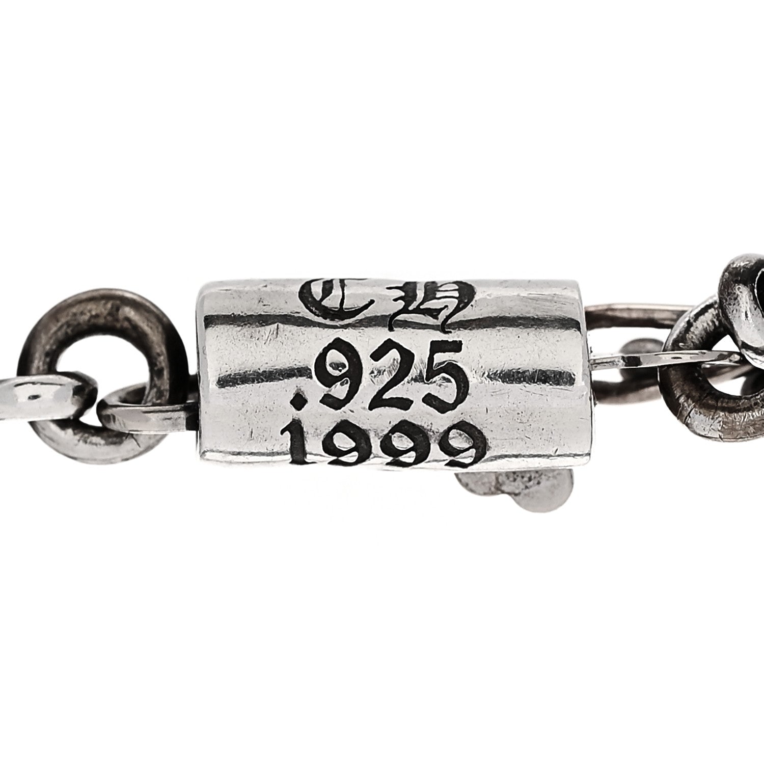 Sterling Silver Diamond Cross Bracelet — view 4